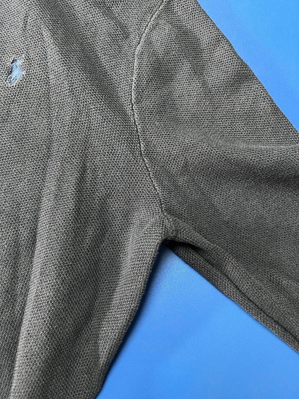 Polo Ralph Lauren Polo Ralph Lauren 1/4 Zip Pullover Sweater Grey Black Cotton Size US L / EU 52-54 / 3 - 10 Thumbnail
