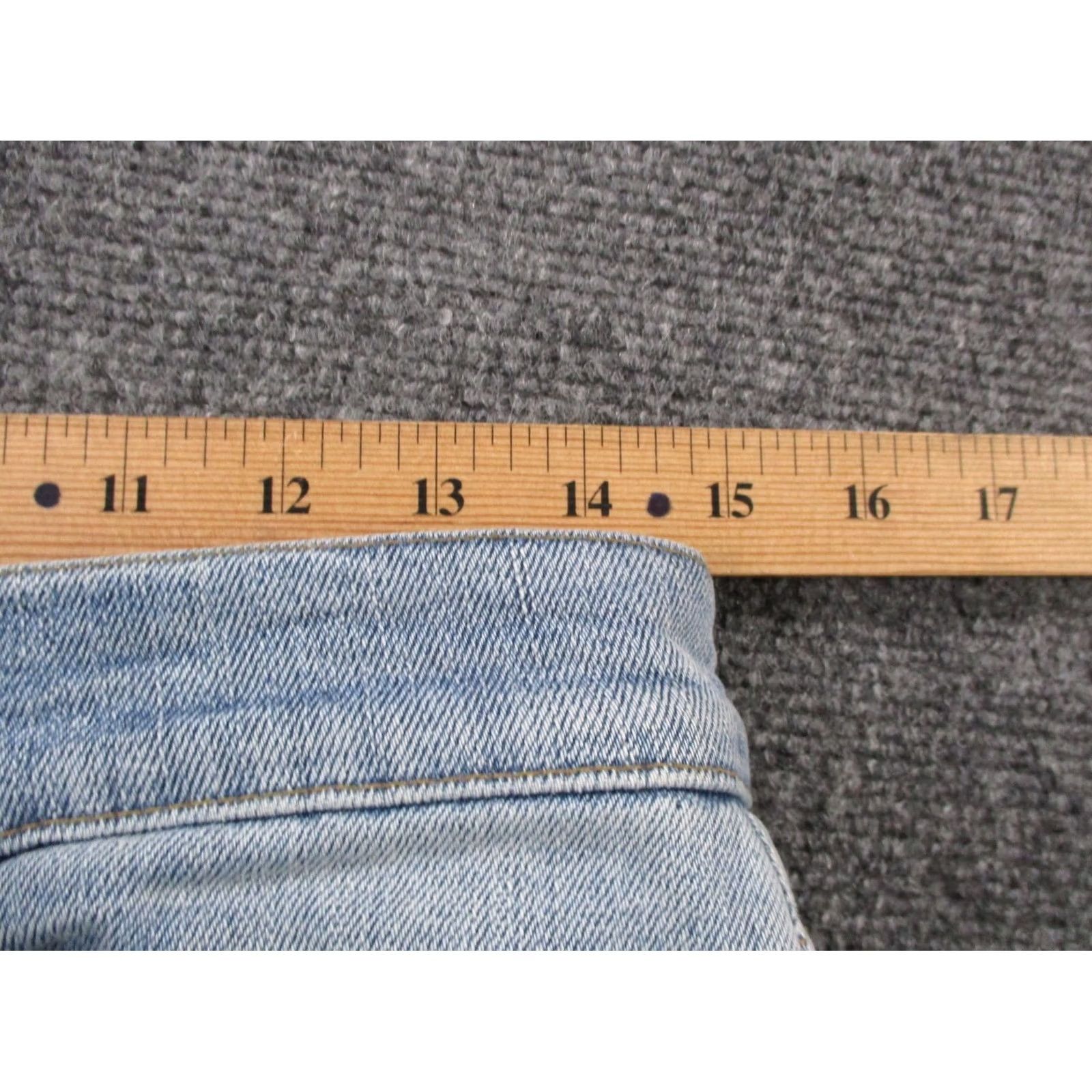 Marine Layer Marine Layer Jeans Mens 32 X 30 Blue Denim Slim Stretch Casual Regular Straight Jeans Mens Size US 30 / EU 46 - 6 Thumbnail