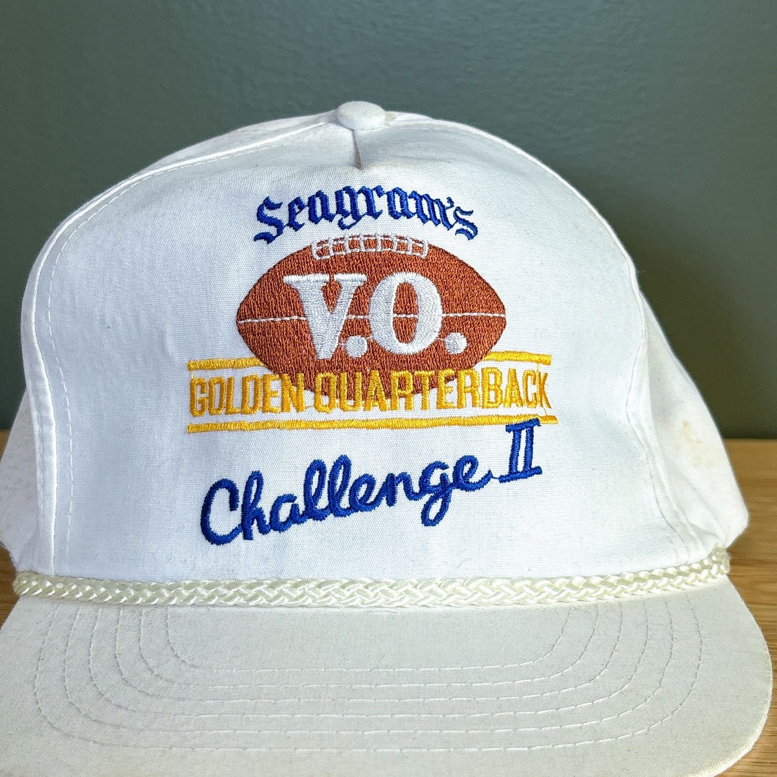 Other Vitg Seagram’s VO Golden Quarterback Challenge SnapBack Hat Size ONE SIZE - 2 Thumbnail