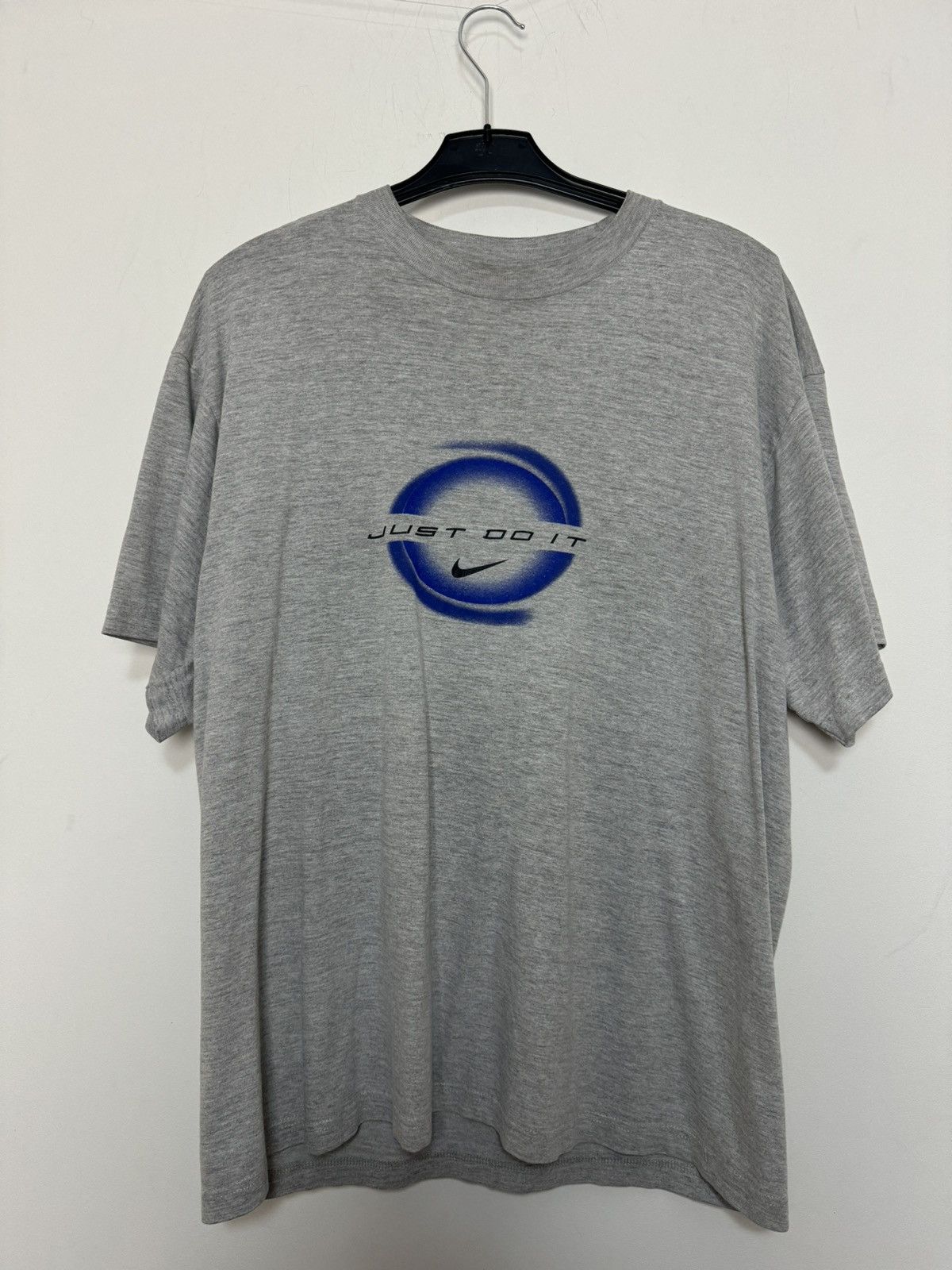 Nike Rare Nike vintage swoosh logo tee “just do it” 90s Size US L / EU 52-54 / 3 - 1 Thumbnail