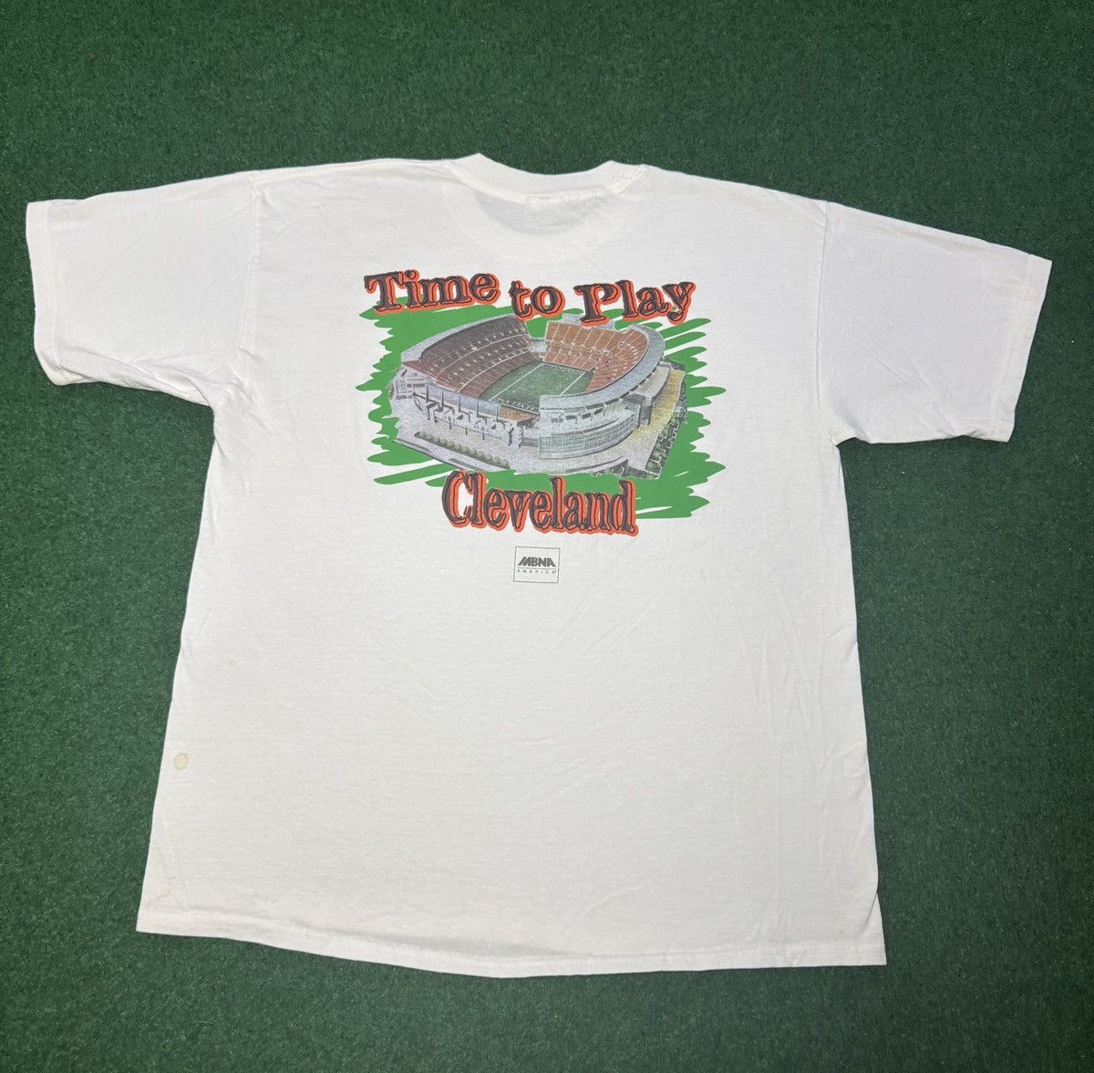 NFL Vintage 90s Time To Play Cleveland Browns 1999 XL T Shirt Size US XL / EU 56 / 4 - 1 Thumbnail