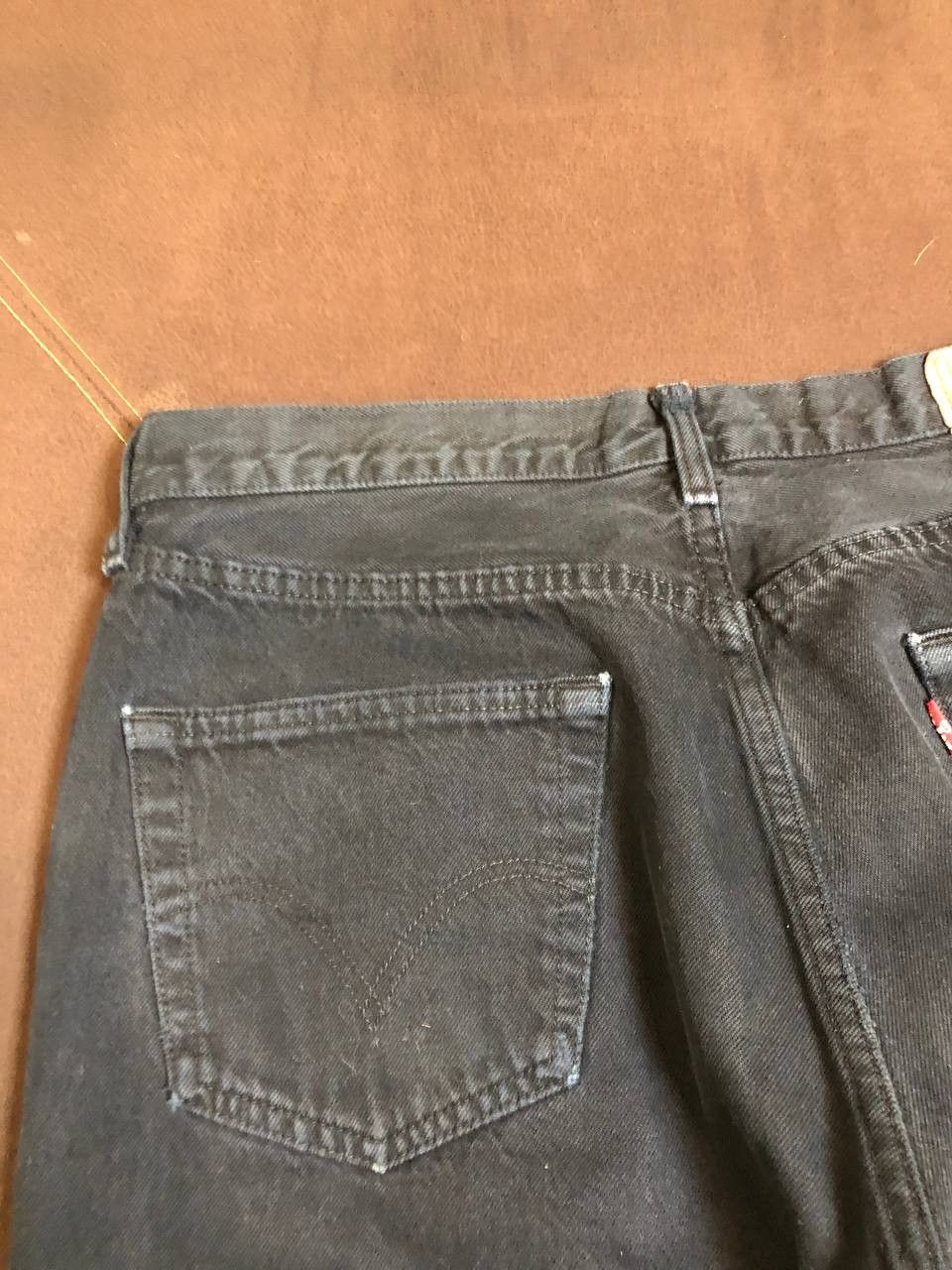 Levi's Vintage 90s Levi's 501 Black Jeans streetwear Size US 34 / EU 50 - 18 Thumbnail