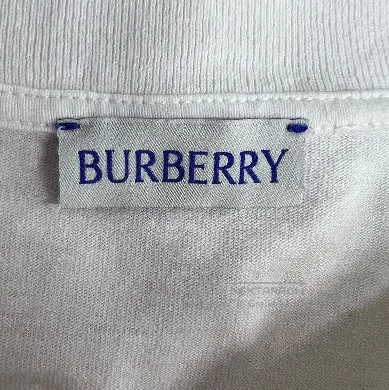 Burberry Burberry White Cotton Women's T-Shirt (XS). Size XS / US 0-2 / IT 36-38 - 3 Thumbnail