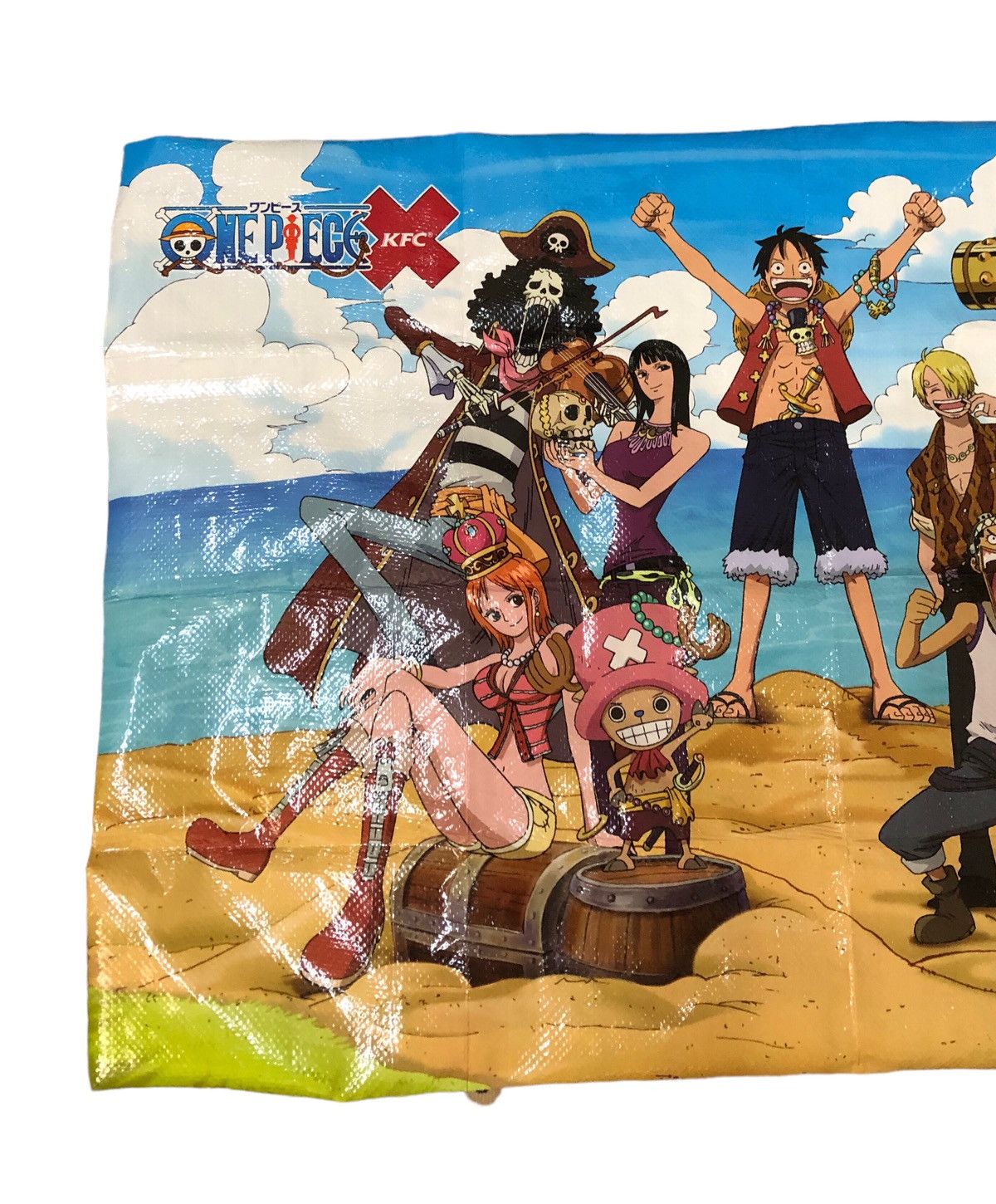 Anime × One Piece One Piece x KFC Picnic Sheet / Banner / Poster Size ONE SIZE - 3 Thumbnail