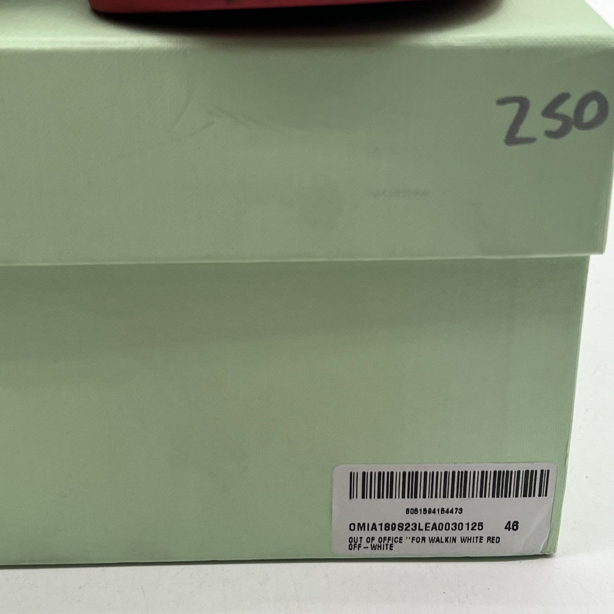 Off-White Off-White Out of Office Low For Walking - White Red Size US 13 / EU 46 - 6 Thumbnail
