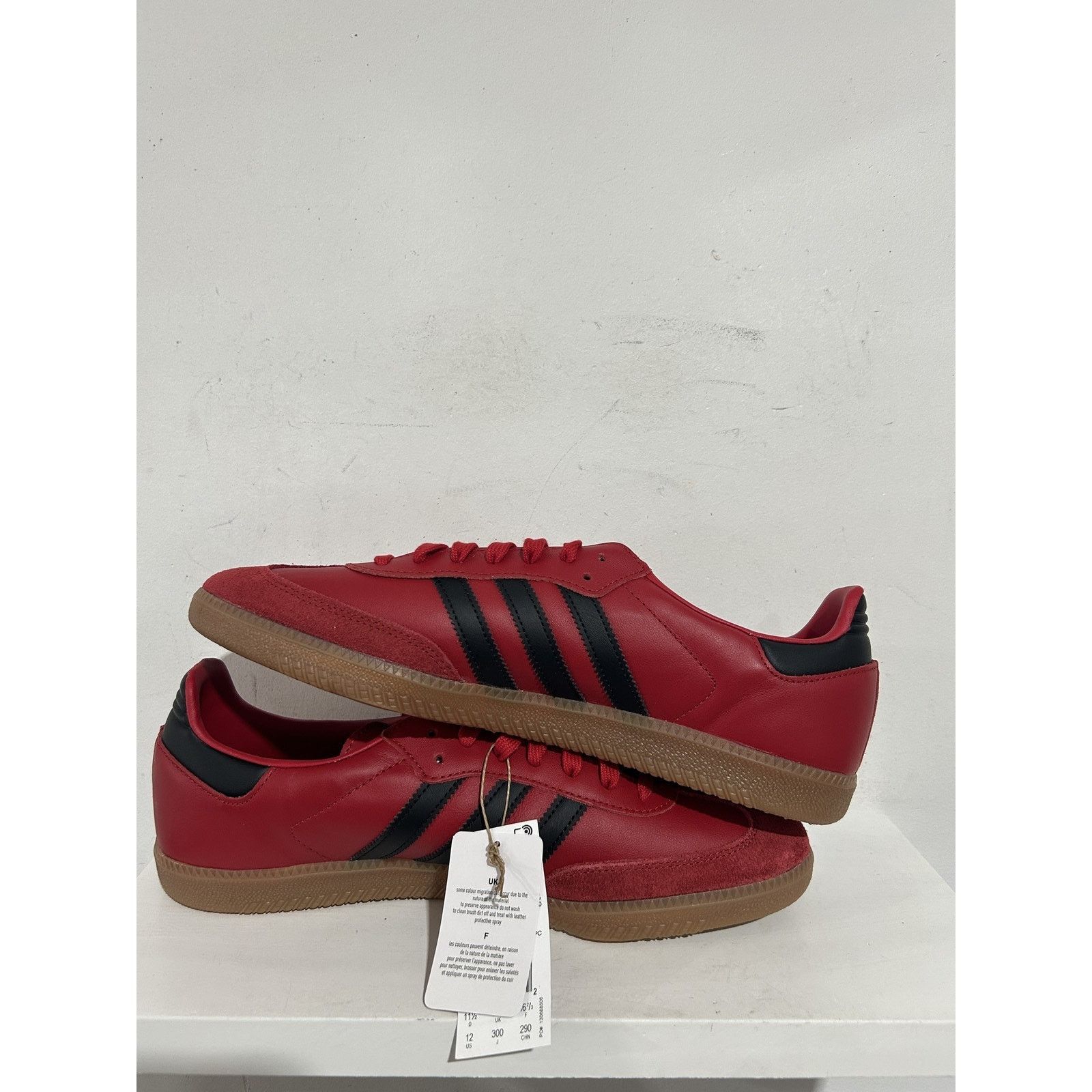 Adidas ADIDAS SAMBA TEAM BAYERN MUNICH SIZE 12 NEW Size US 12 / EU 45 - 2 Thumbnail