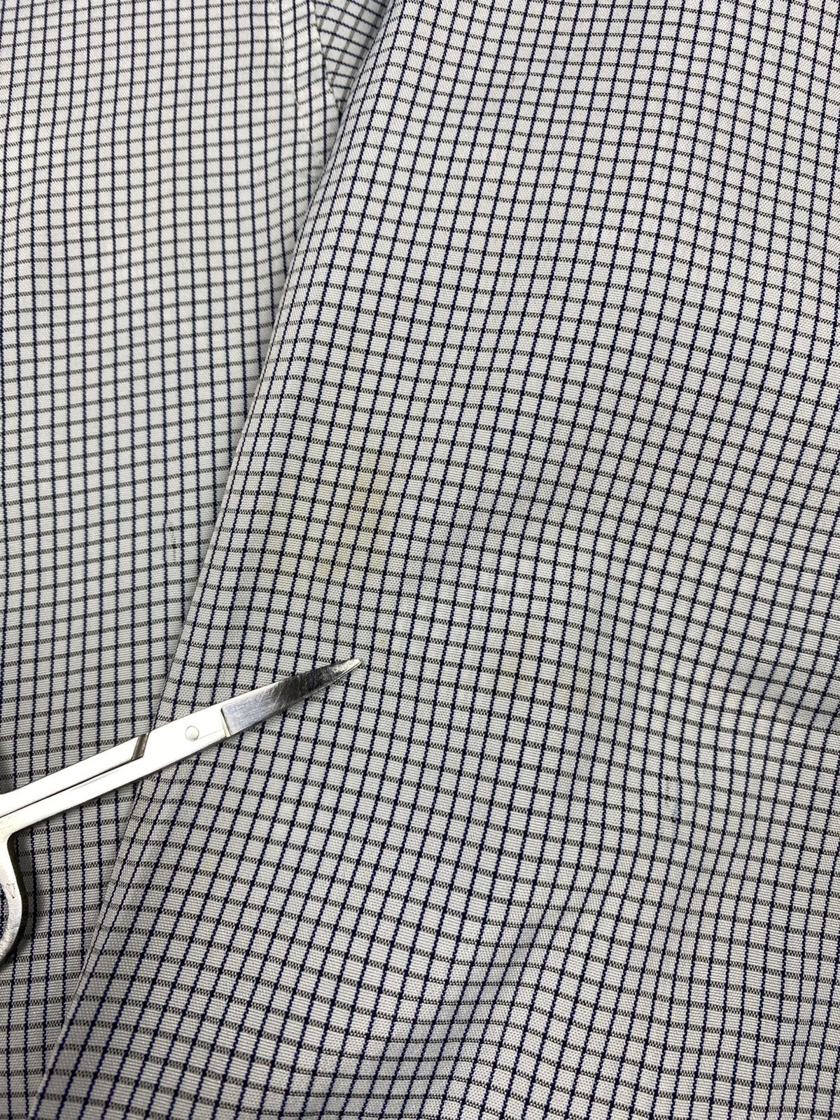 Versace Vintage Versace Classic V2 Micro Check Button Down Shirt Size US XL / EU 56 / 4 - 14 Thumbnail
