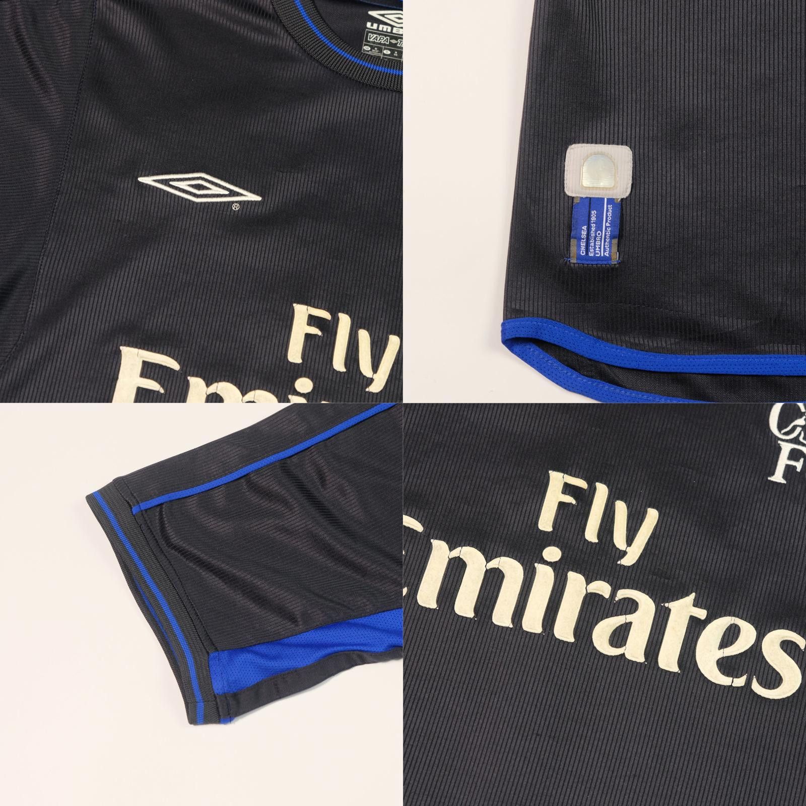 Umbro 2002/03 Chelsea Away Shirt De Goey (M) Size US M / EU 48-50 / 2 - 6 Thumbnail
