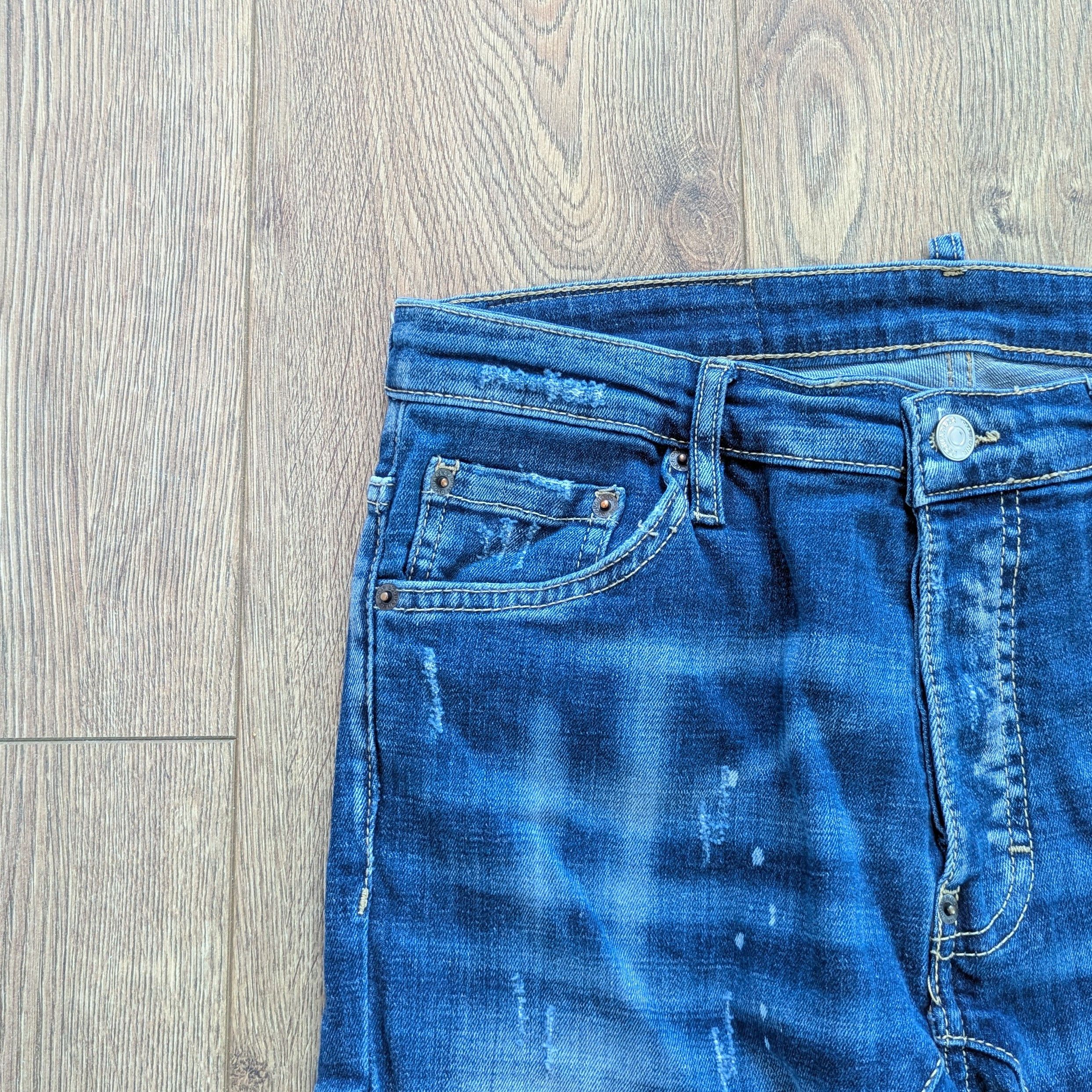 Dsquared2 DSQUARED2 Tidy Biker Jean Dean Caten Denim Pants MadeInItaly Size US 34 / EU 50 - 25 Thumbnail