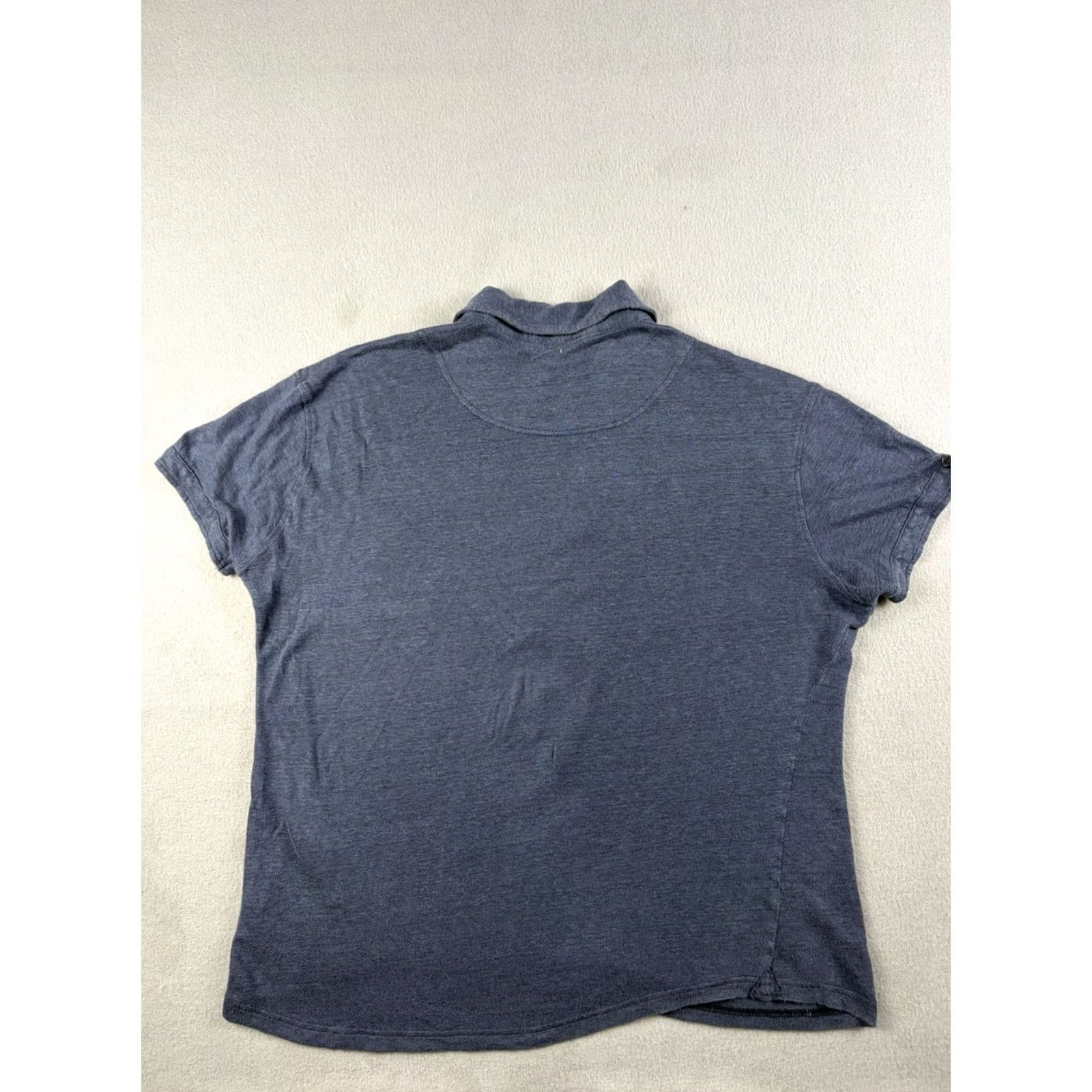 Orlebar Brown Orlebar Brown Polo Shirt Mens Size M Blue Short Sleeve Knit Regular Collar Point Portugal Polo Shirt Mens Size US M / EU 48-50 / 2 - 4 Thumbnail