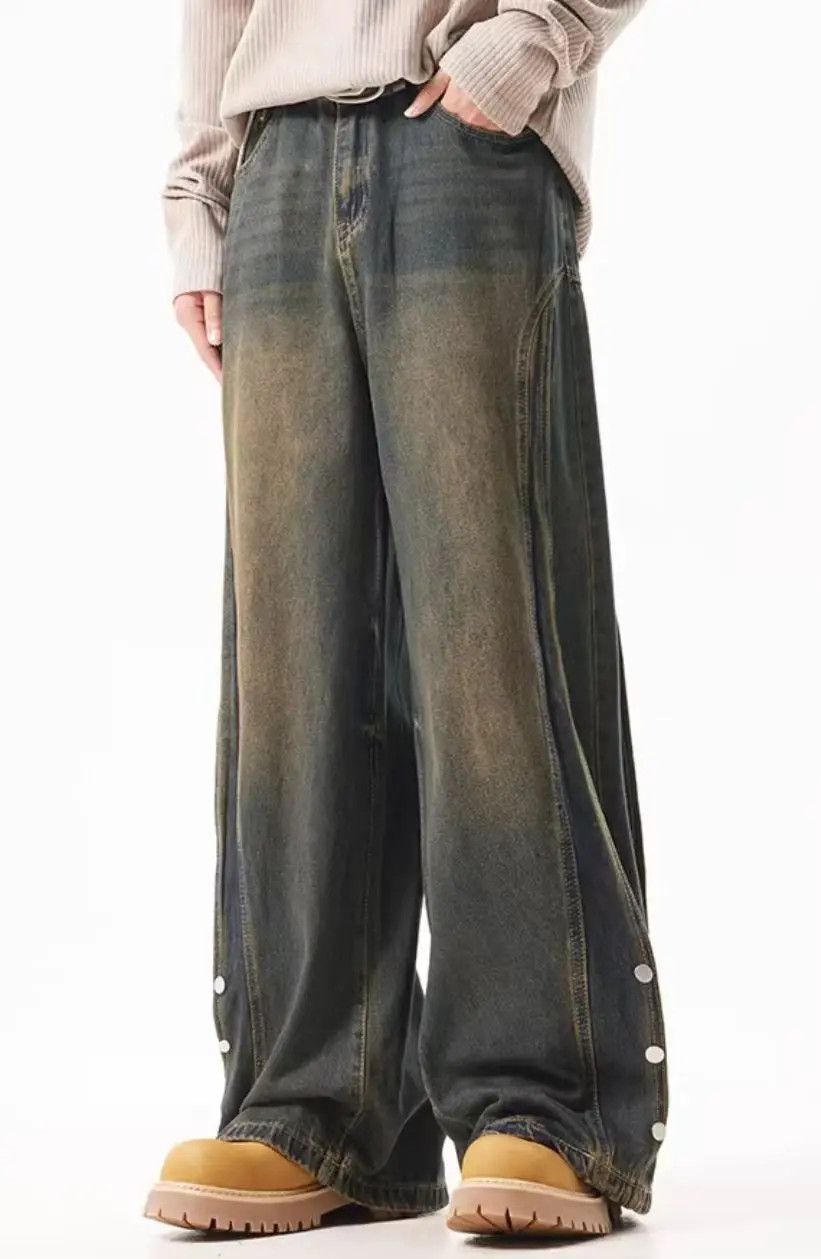 Designer × Japanese Brand Vintage Hip Hop Punk Loose Casual Pants Size US 31 - 2 Thumbnail