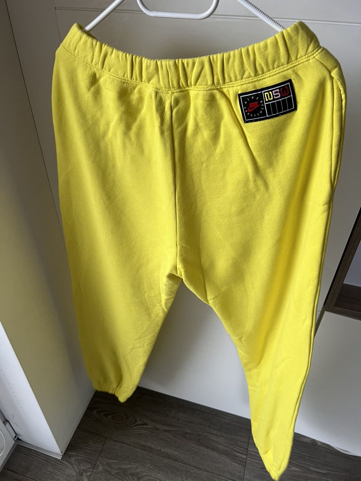 Nike ‼️Nike Sportswear NSW 253 Yellow Cotton Joggers‼️ Size US 32 / EU 48 - 9 Thumbnail