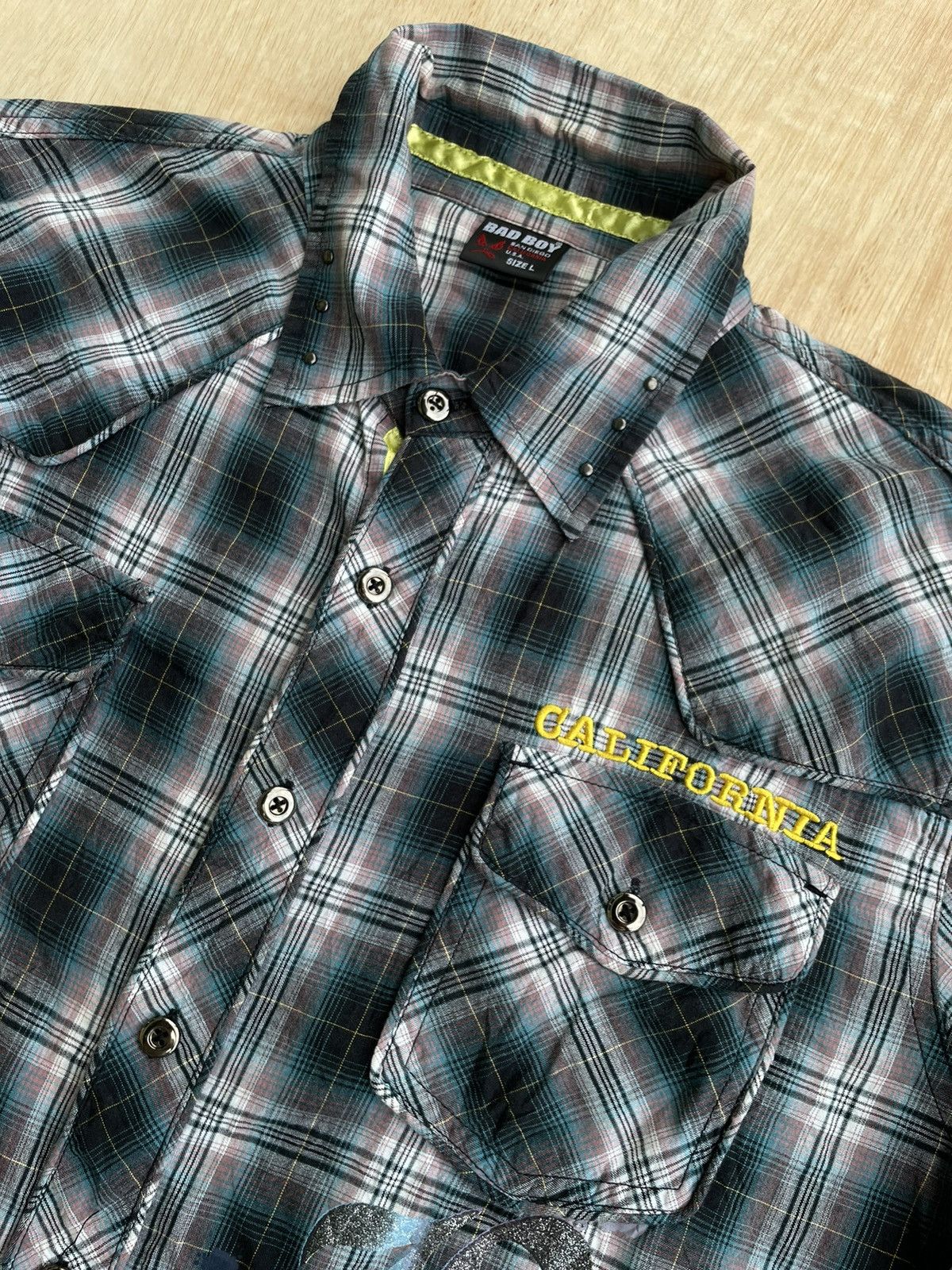 Hysteric Glamour × If Six Was Nine × Japanese Brand Y2k Bad Boy San Diego California Shirt Size US L / EU 52-54 / 3 - 6 Thumbnail