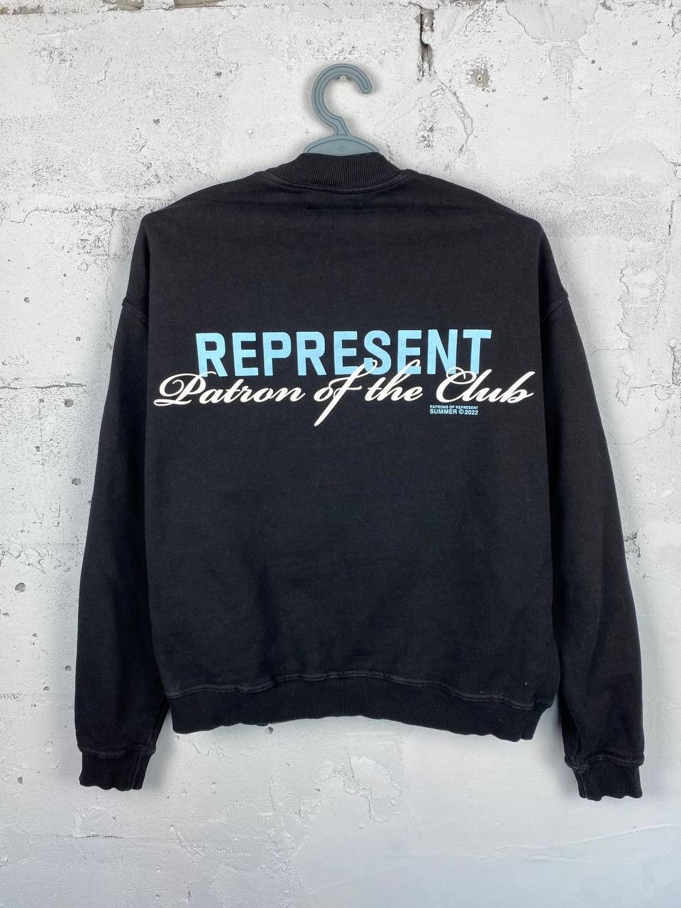 Represent Clo. Represent Patron of the Club Sweatshirt Black Size US M / EU 48-50 / 2 - 1 Thumbnail