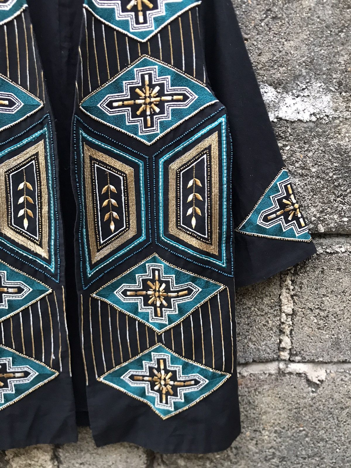 H&M × Native 🔥H&M Embroidered Print Navajo Cardigan/Jacket Size XS / US 0-2 / IT 36-38 - 6 Thumbnail