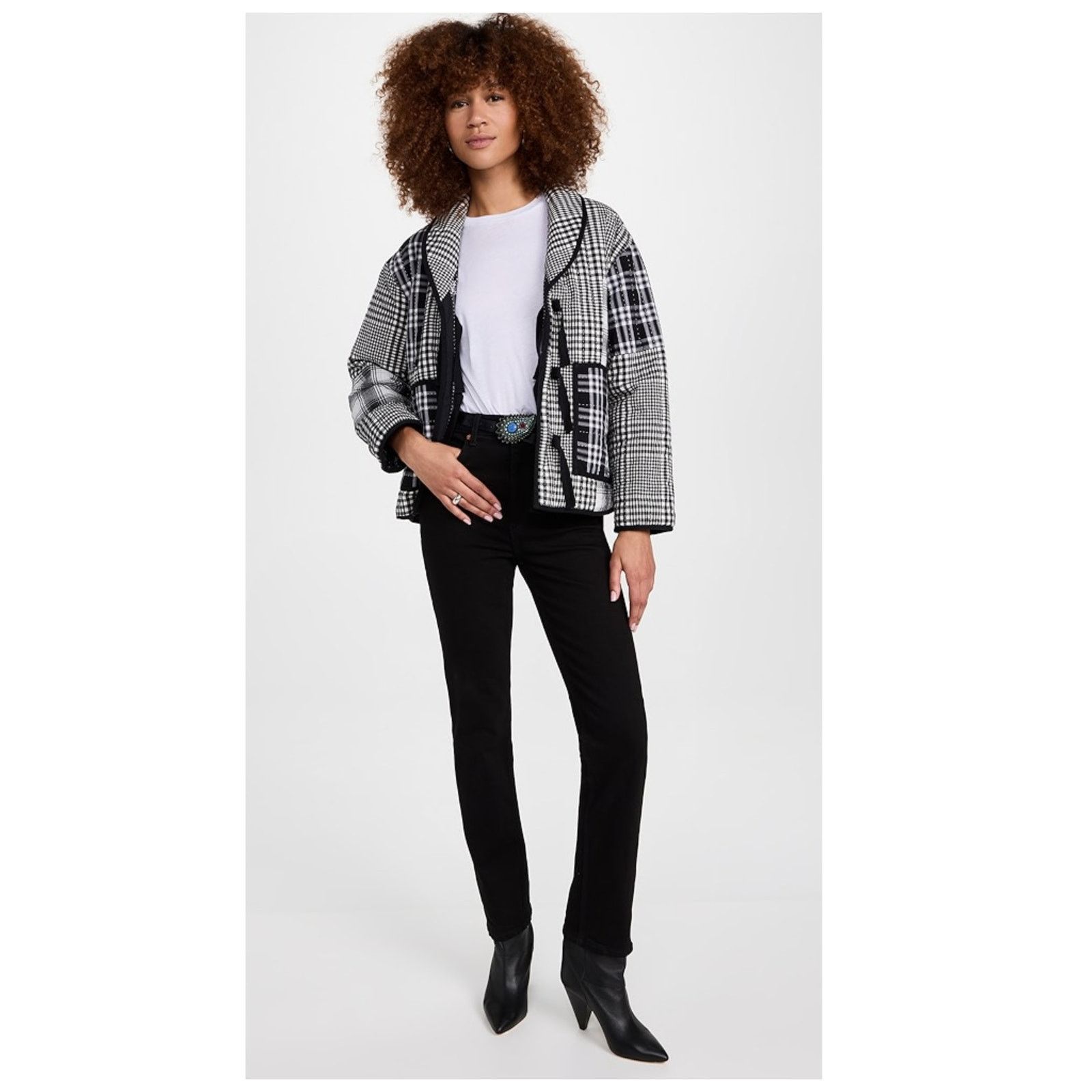 THE GREAT THE GREAT. The Reversible Quilted Jacket (3/Large) Size L / US 10 / IT 46 - 20 Thumbnail
