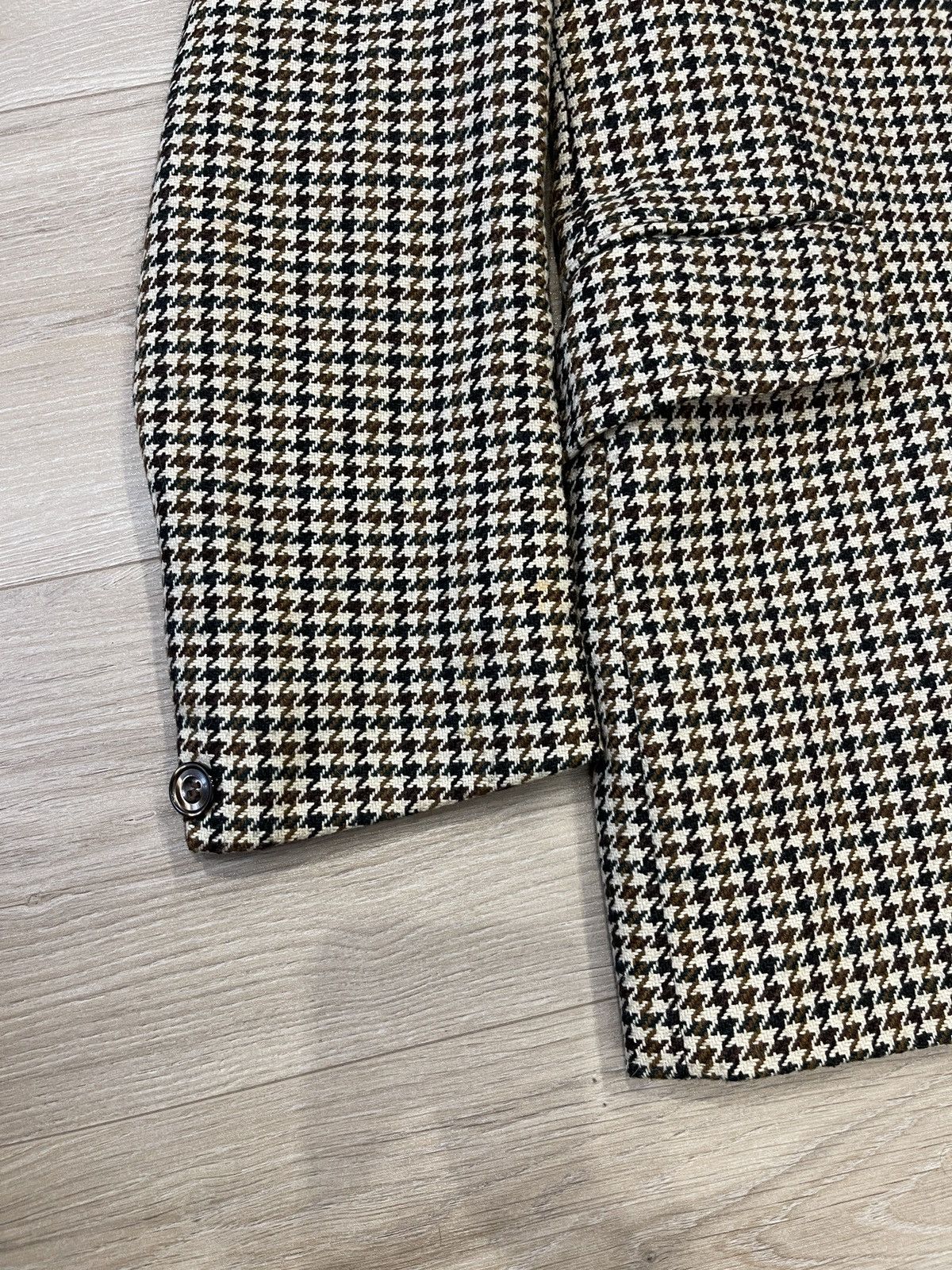 Burton Vintage rare burton Houndstooth blazer wool jacket 40R Size 40R - 2 Thumbnail