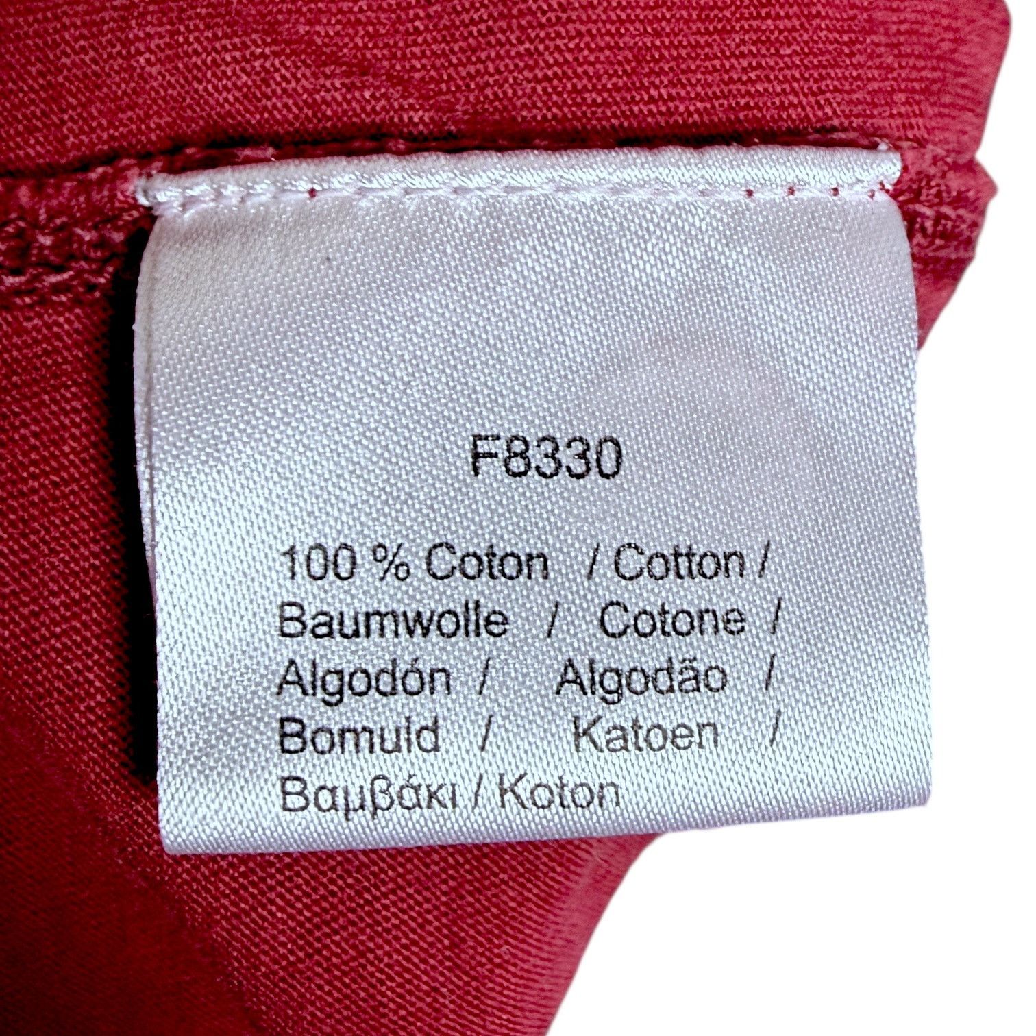 Lacoste Lacoste Dark Red S/S Henley Casual Preppy Vacation 6 US XL Size US XL / EU 56 / 4 - 6 Thumbnail