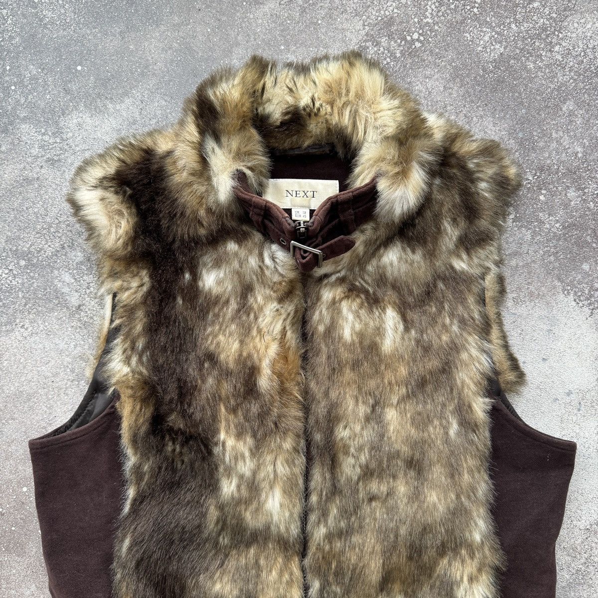 Hysteric Glamour Y2K Grunge Glam Vintage Faux Fur Vest Size M / US 6-8 / IT 42-44 - 4 Thumbnail