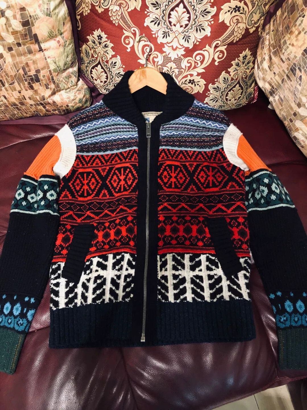 Burberry Burberry Wool Cashmere Knit Cardigan Size US S / EU 44-46 / 1 - 1 Thumbnail