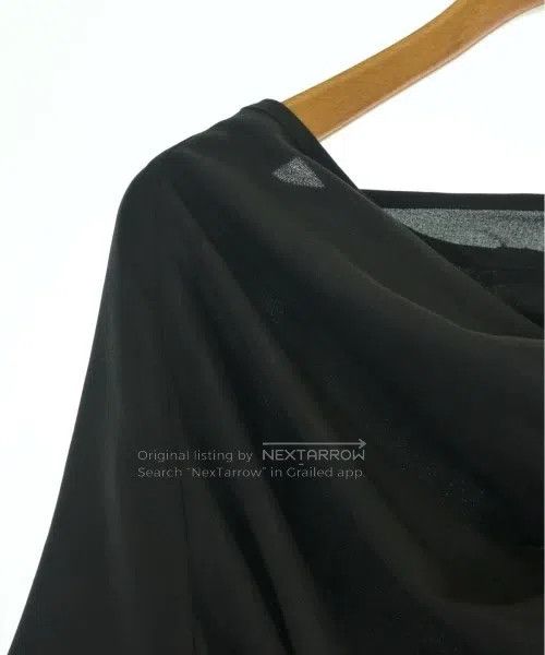 Junya Watanabe Junya Watanabe Black Crew Neck Short Sleeve Top Size S / US 4 / IT 40 - 3 Thumbnail