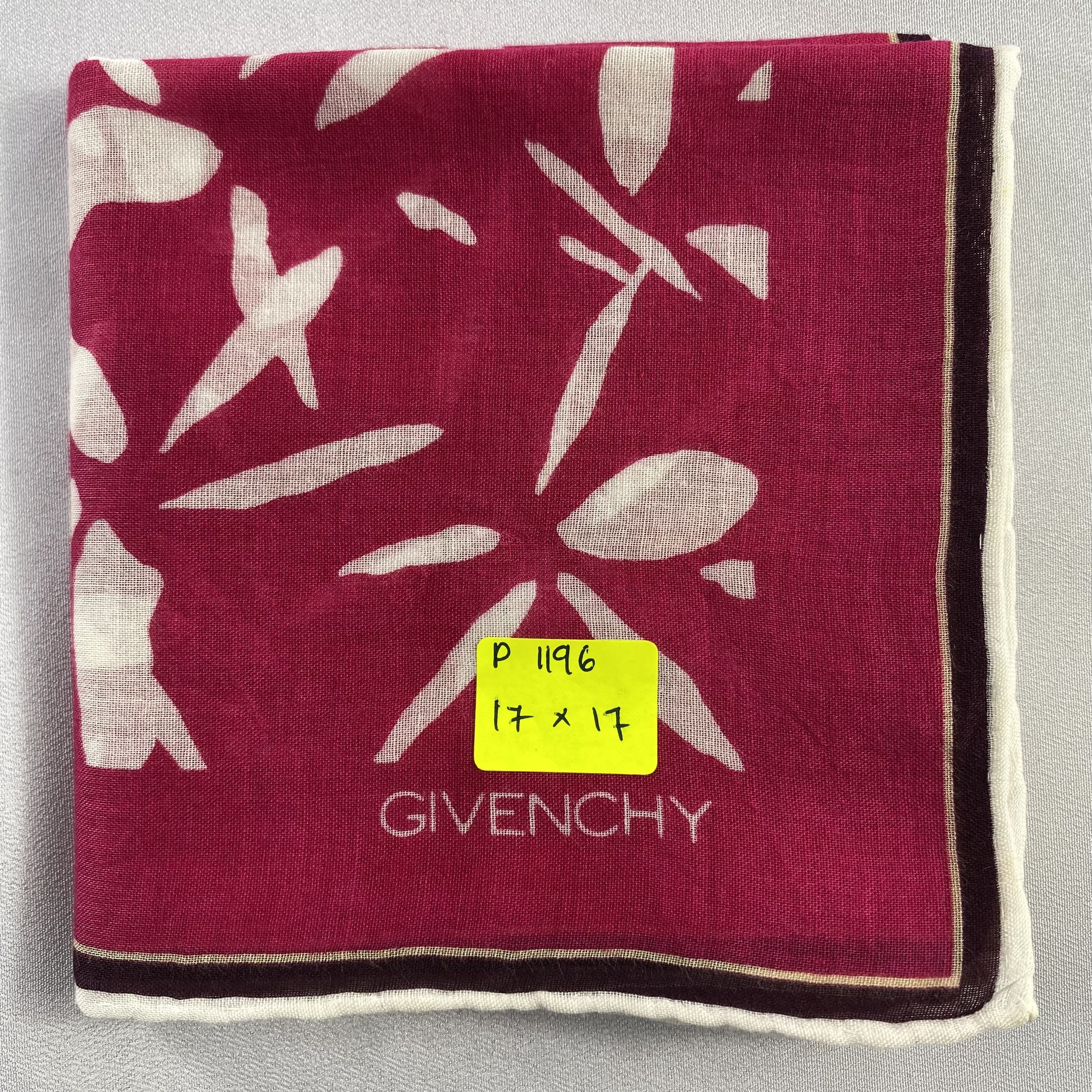 Vintage Givenchy Bandana/ Handkerchief / Neckerchief-P1196 Size ONE SIZE - 5 Thumbnail