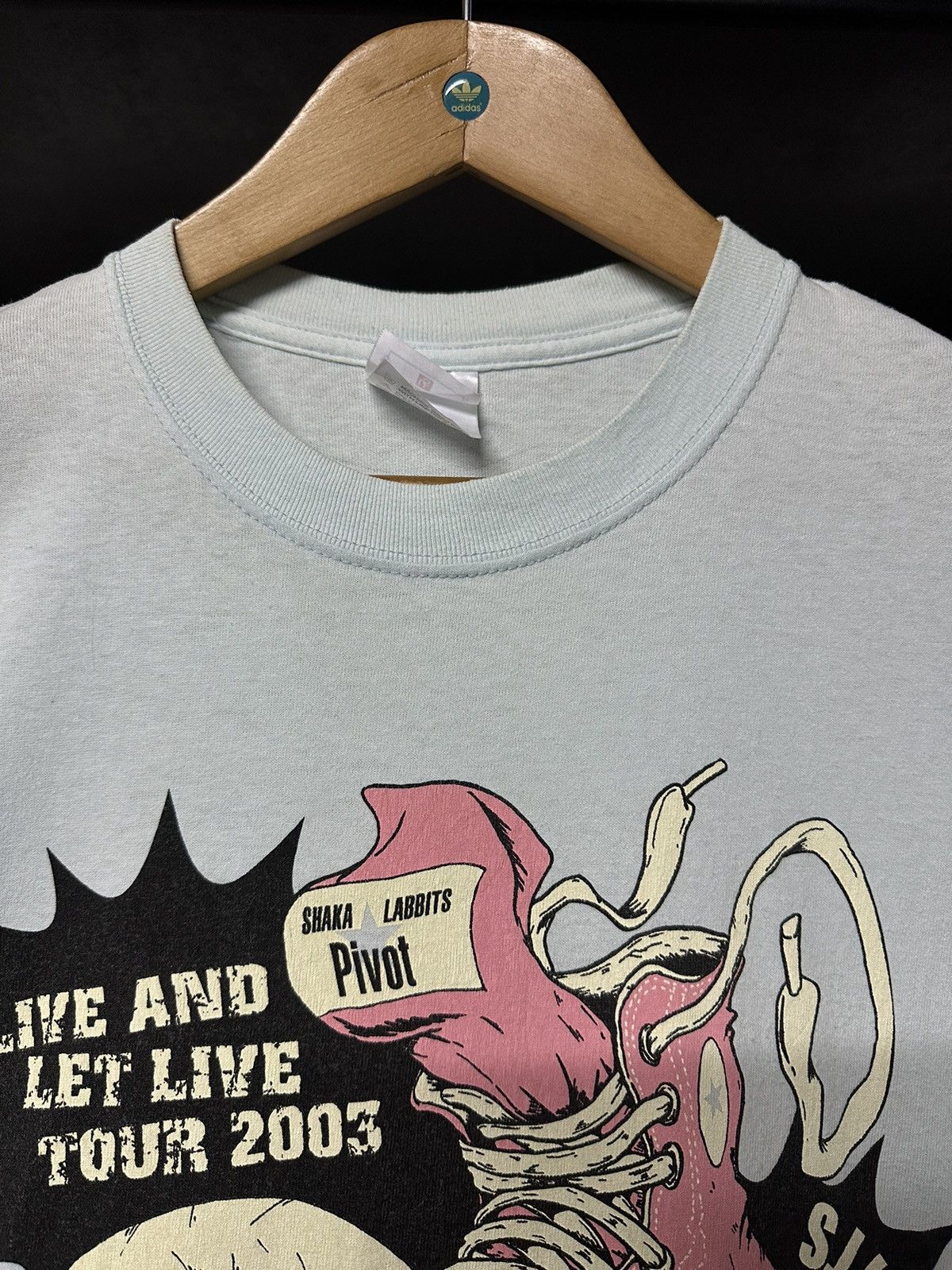 Band Tees × Vintage Vintage Shaka Labbits Rock Band Japan Tee Size US L / EU 52-54 / 3 - 4 Thumbnail
