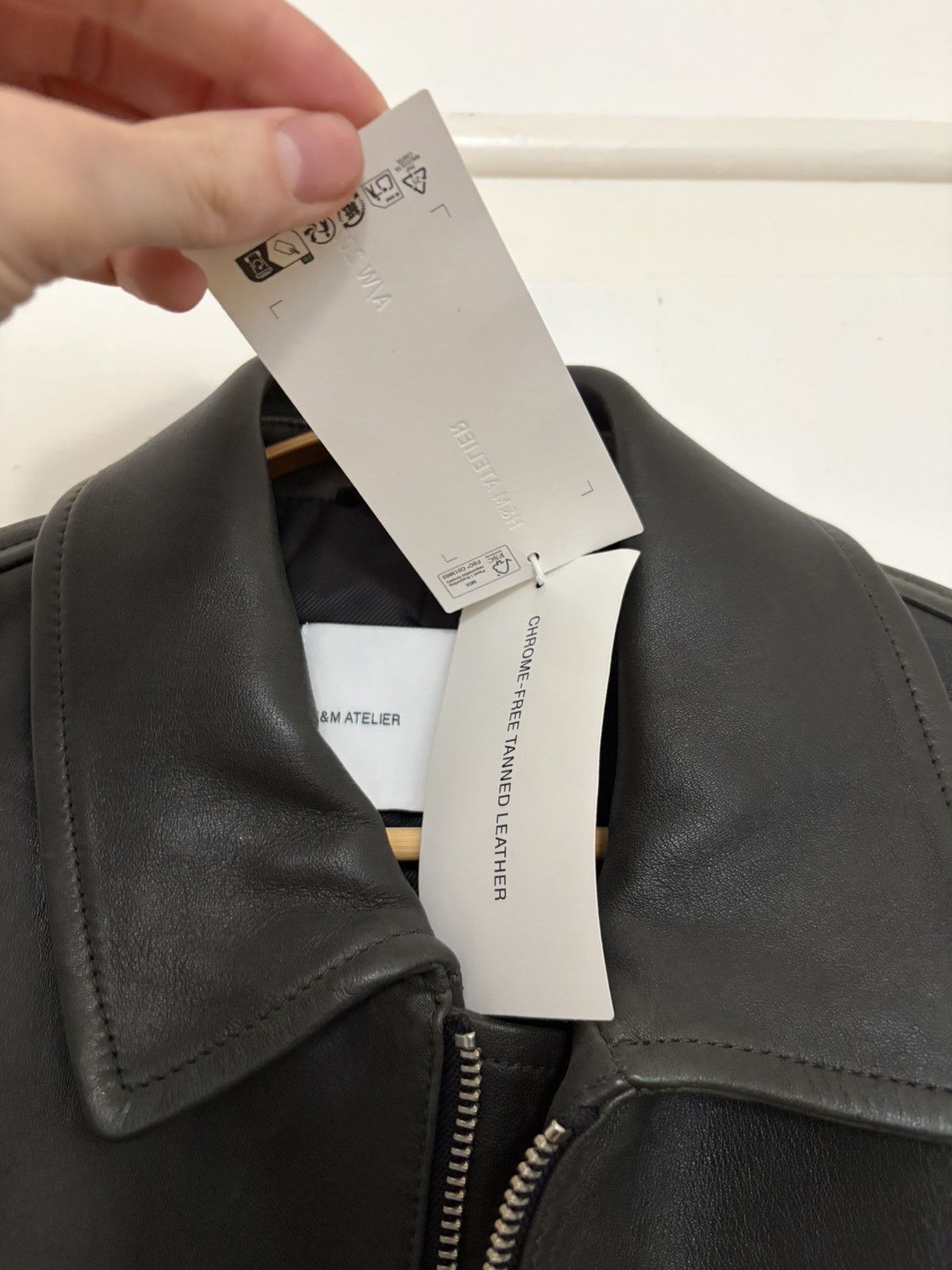 H&M Luxury leather jacket Size US M / EU 48-50 / 2 - 7 Thumbnail