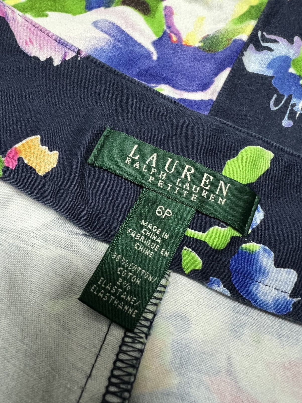 Polo Ralph Lauren × Vintage Gucci style Polo vintage skirt floral retro style Size 28" / US 6 / IT 42 - 3 Thumbnail