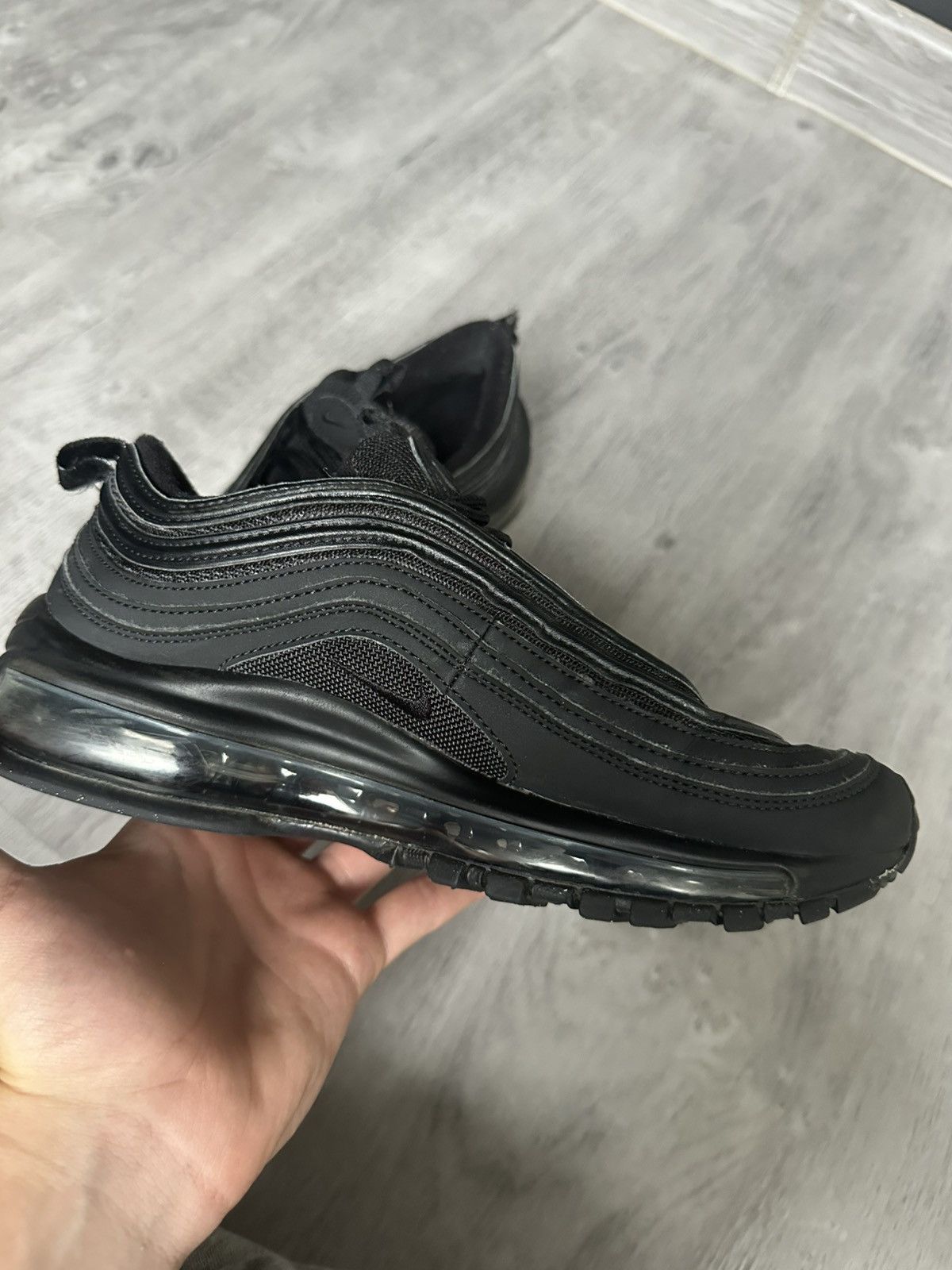 Nike Nike Air Max 97 Triple Black EU 38 / US 5.5 Size US 5.5 / EU 38 - 4 Thumbnail
