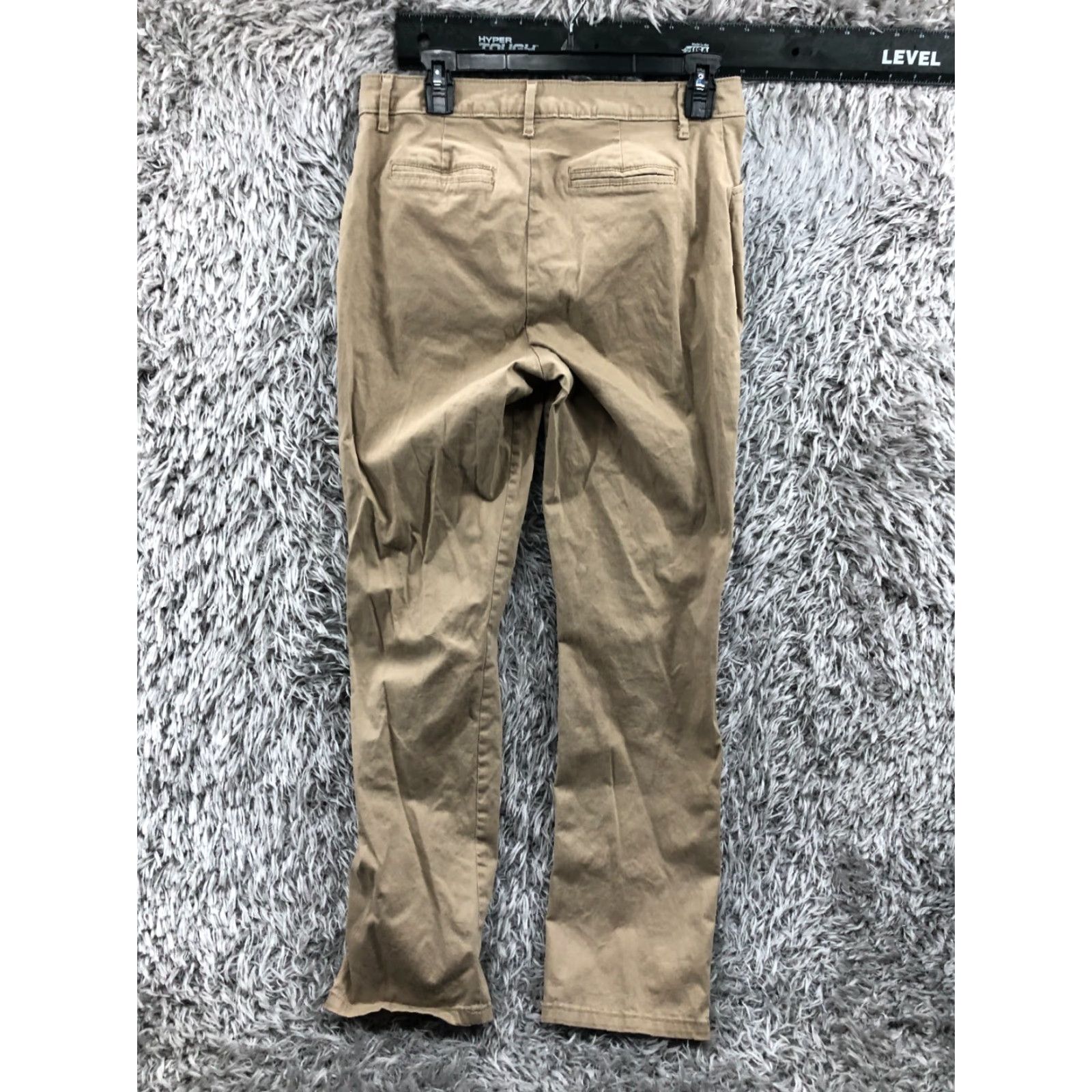 Lee Lee Chino Pants Woman Regular Size 8 Beige Straight Relaxed Modern Classic 30 in Inseam Spring Summer Fall (if applicable) Pants Ladies Womens Size 30" / US 8 / IT 44 - 5 Thumbnail