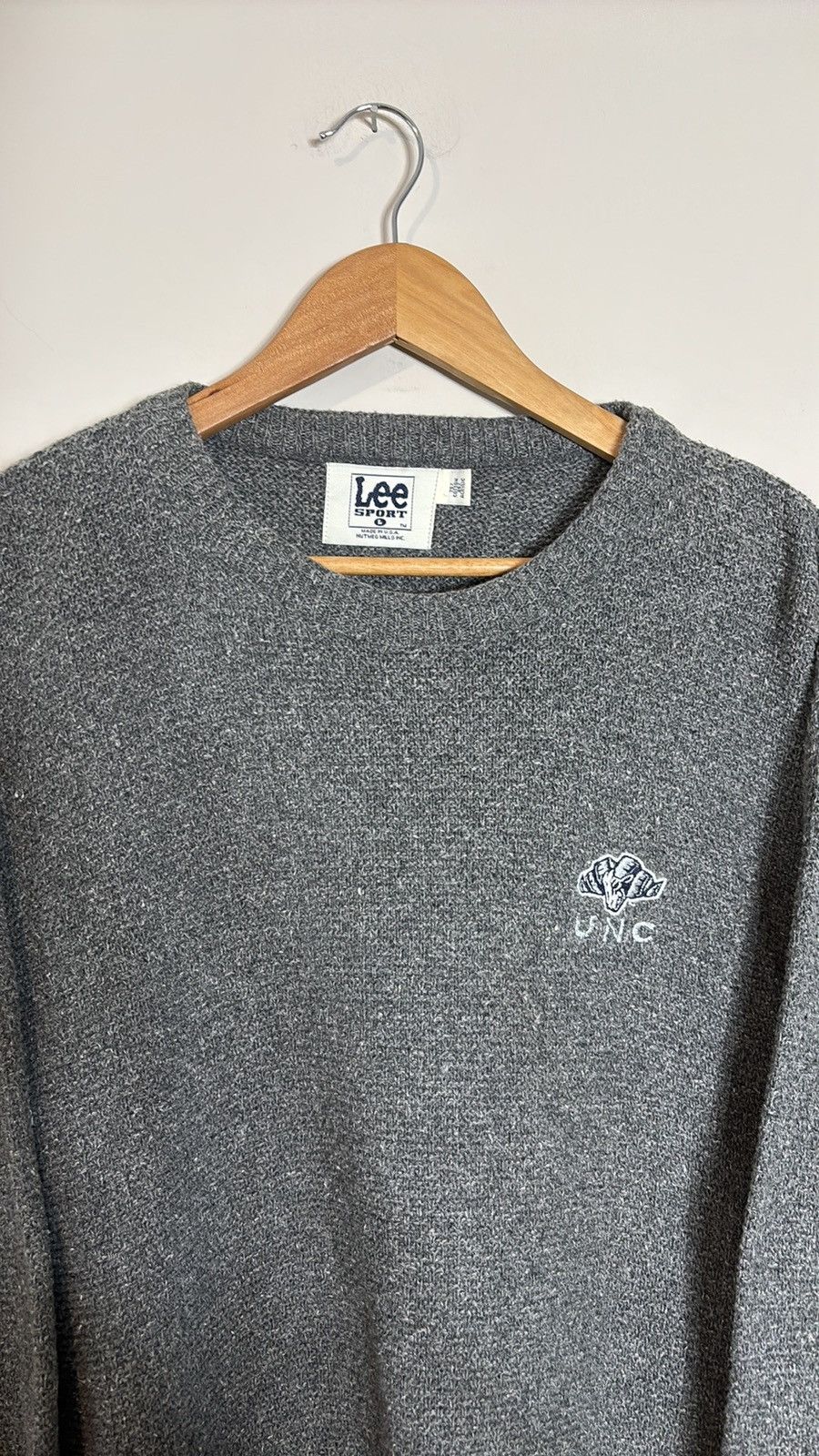 Nutmeg Vintage Lee Sport North Carolina Tar Heels Sweater Size US L / EU 52-54 / 3 - 2 Thumbnail