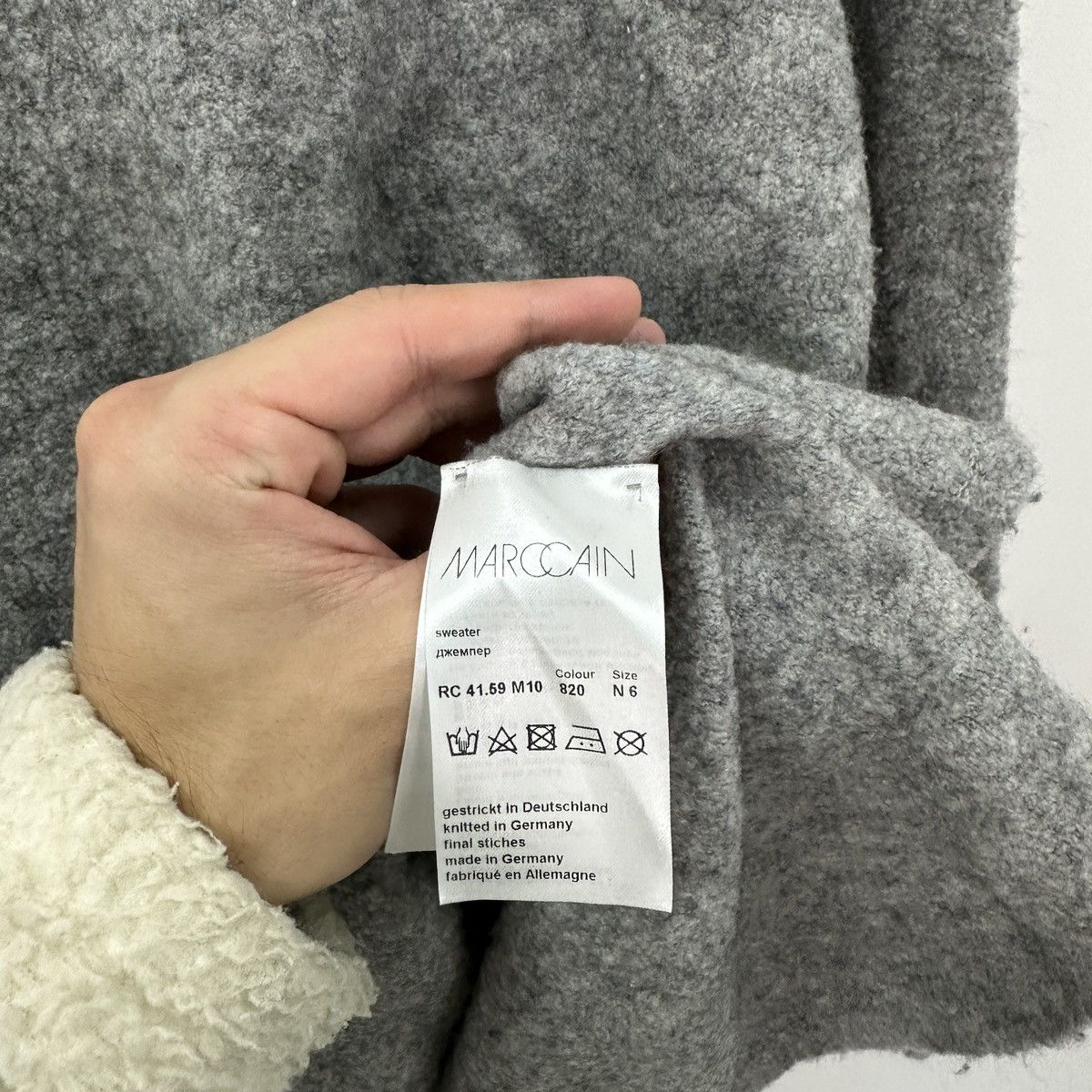 Other Vintage 00s Marc Cain Cashmere Wool sweater y2k Germany hype Size M / US 6-8 / IT 42-44 - 7 Thumbnail