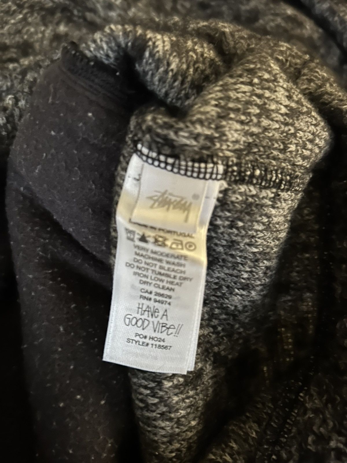 Stussy Wool Blend Sherpa Mock Size US L / EU 52-54 / 3 - 5 Thumbnail