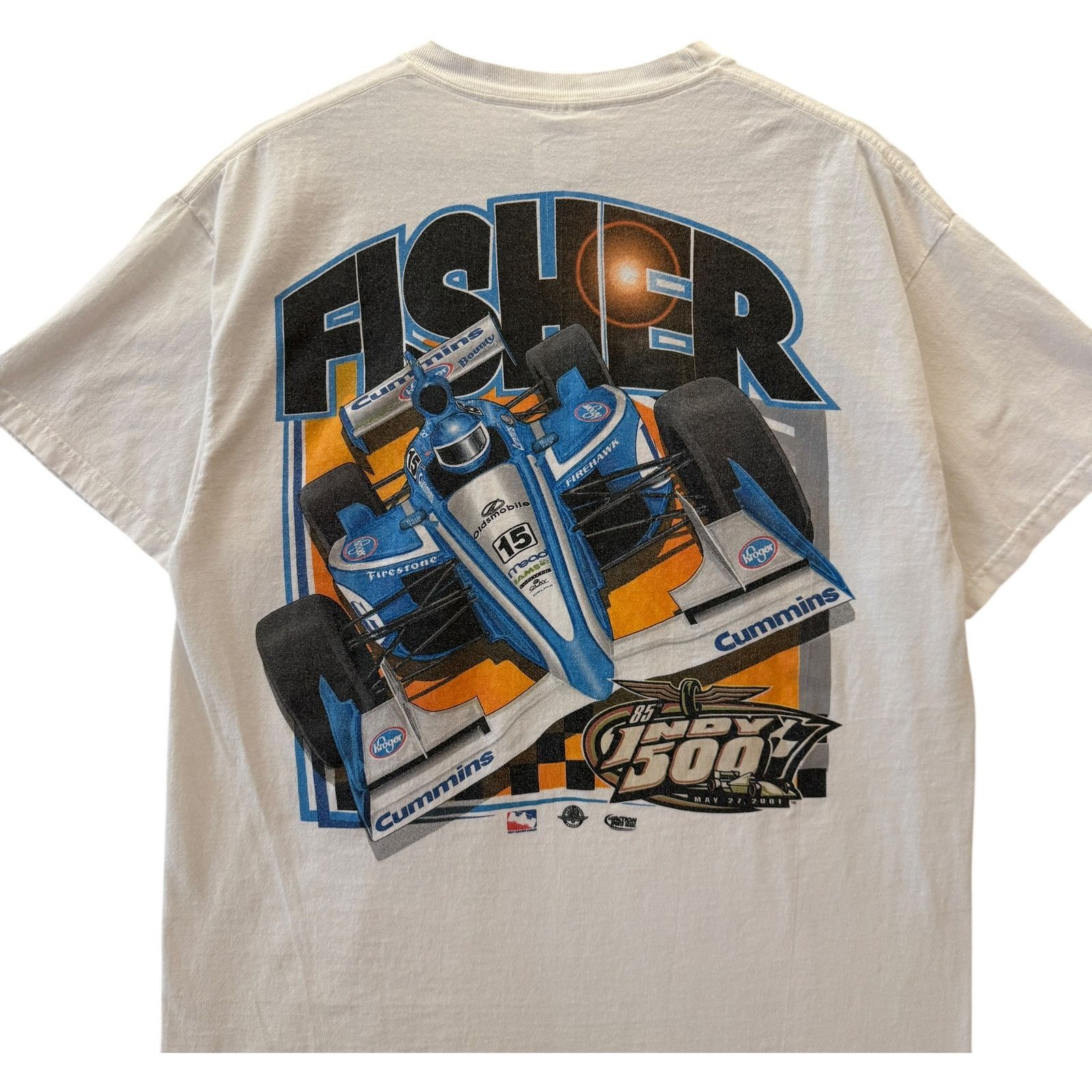 NASCAR Vintage NASCAR Indy 500 Tee Men's L Size US L / EU 52-54 / 3 - 6 Thumbnail