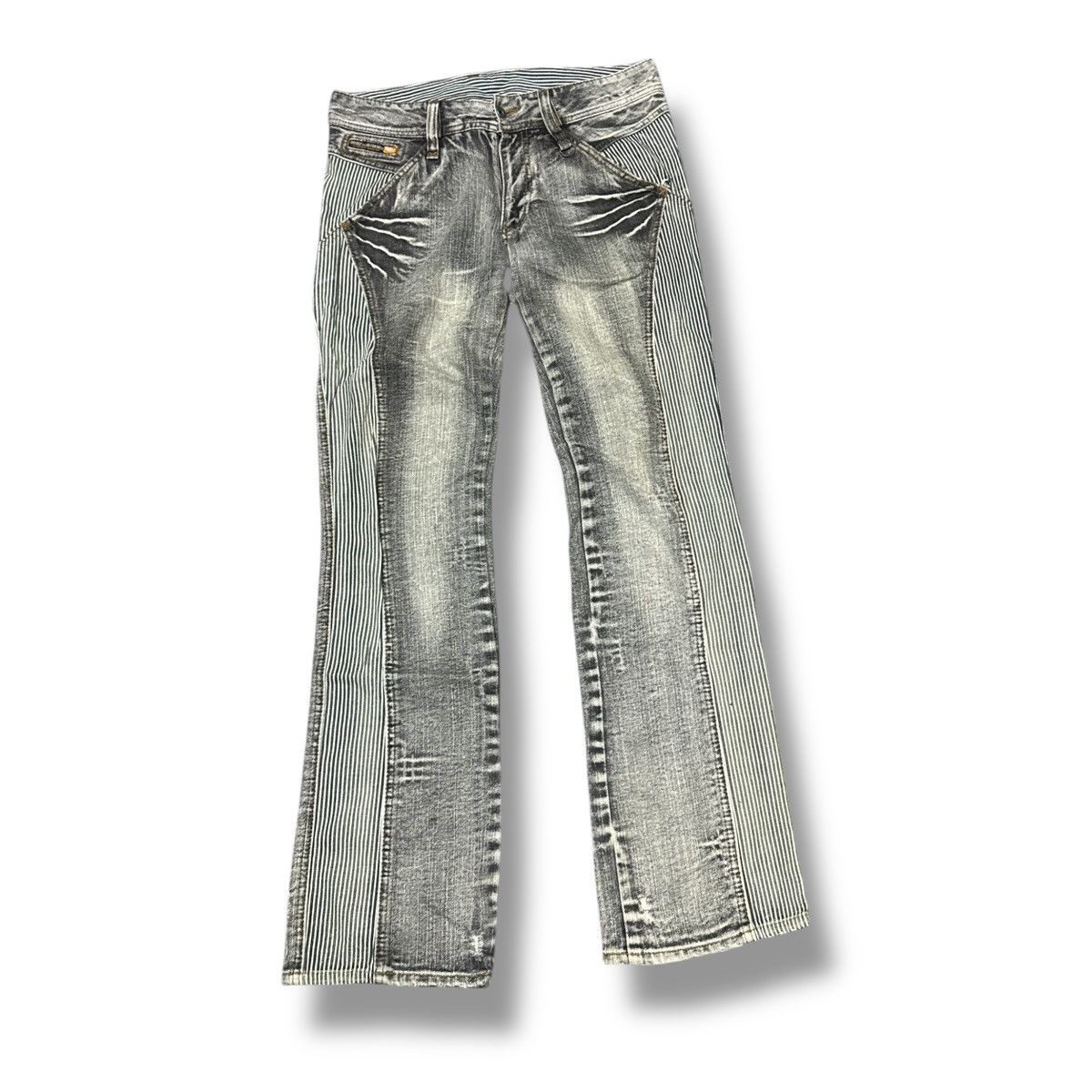 Nicole Miller Nicole If six was nine style Flair Jeans Size US 33 - 6 Thumbnail