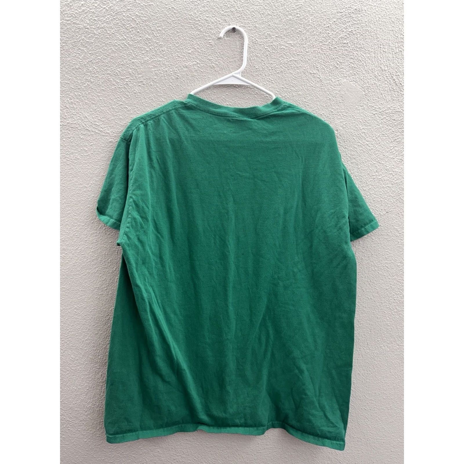 Gildan Gildan T-Shirt Green Short Sleeve Lucky Day Shamrock ST. Patty Size L Unisex Adults Crew Neck Vintage No Size US L / EU 52-54 / 3 - 6 Thumbnail