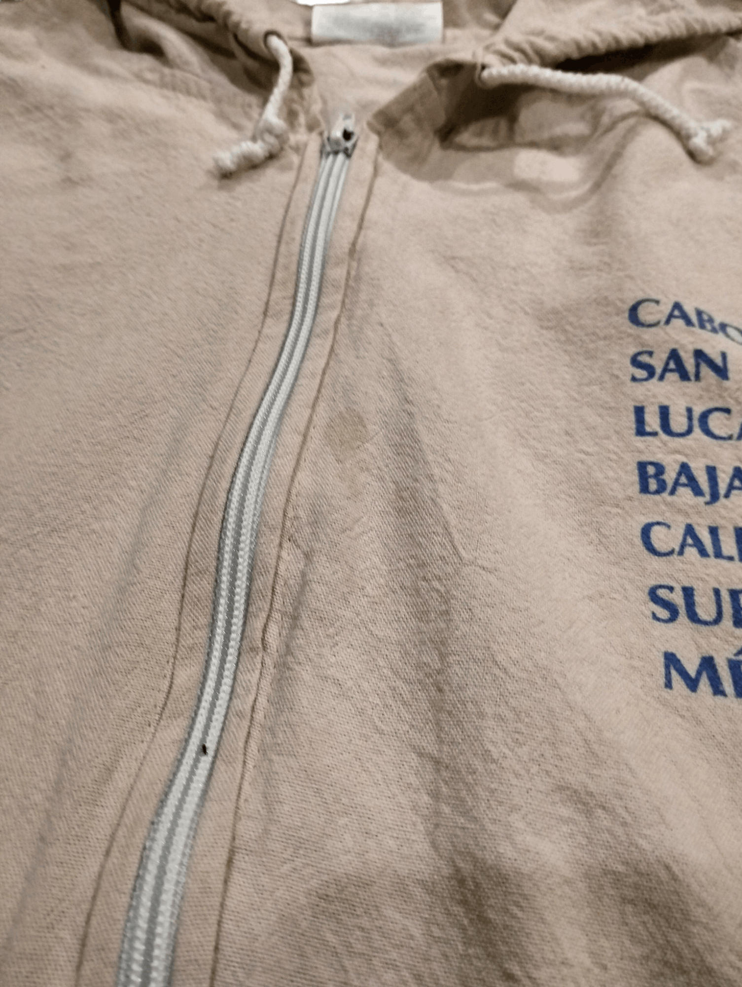 Vintage Vintage 80s Yoyo's Cabo Sun Lucas Cotton Light Zipper Jacket Size US XL / EU 56 / 4 - 10 Thumbnail