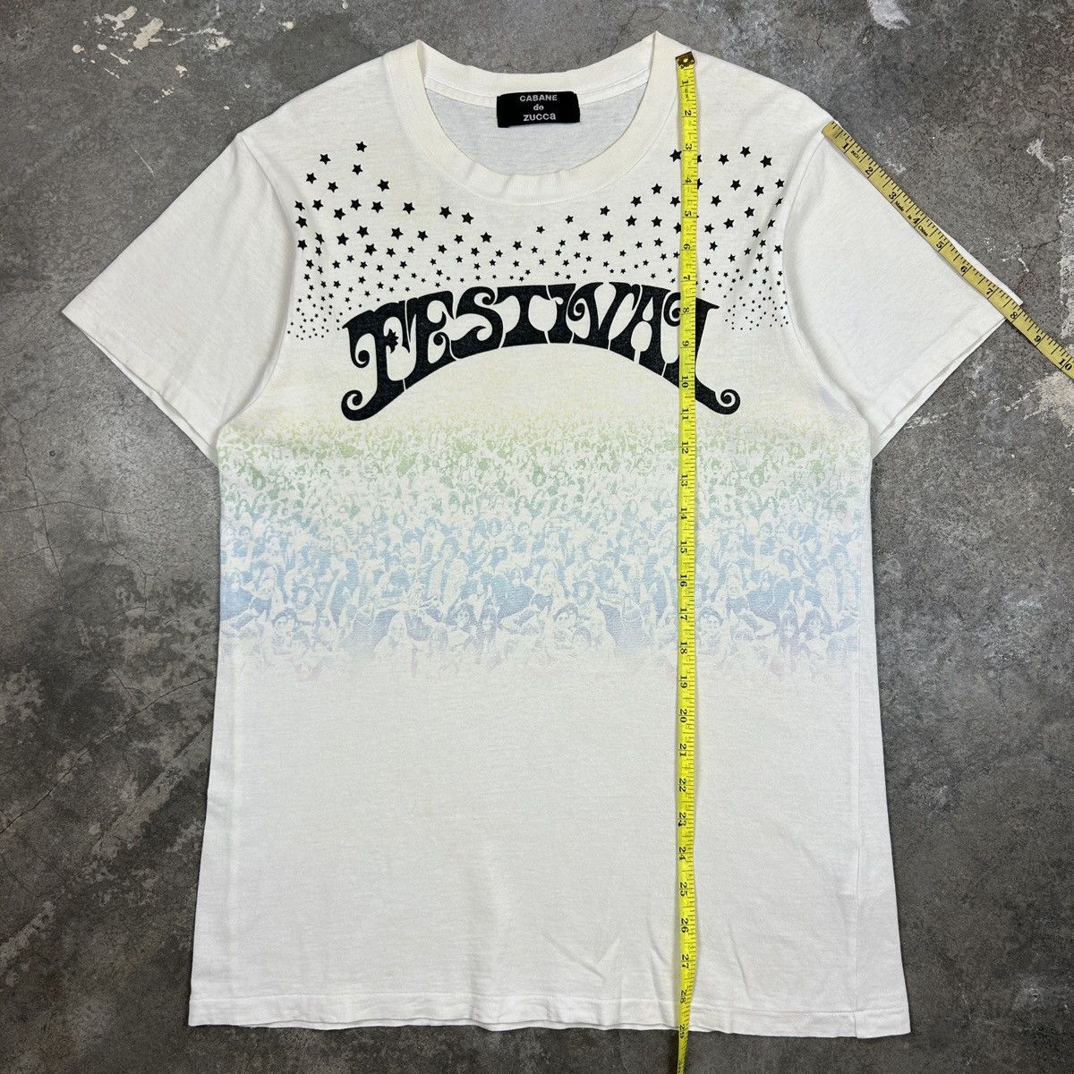 CABANE de ZUCCa × Issey Miyake × Vintage 1990s Cabane de Zucca - Woodstock Festival Size US M / EU 48-50 / 2 - 6 Thumbnail