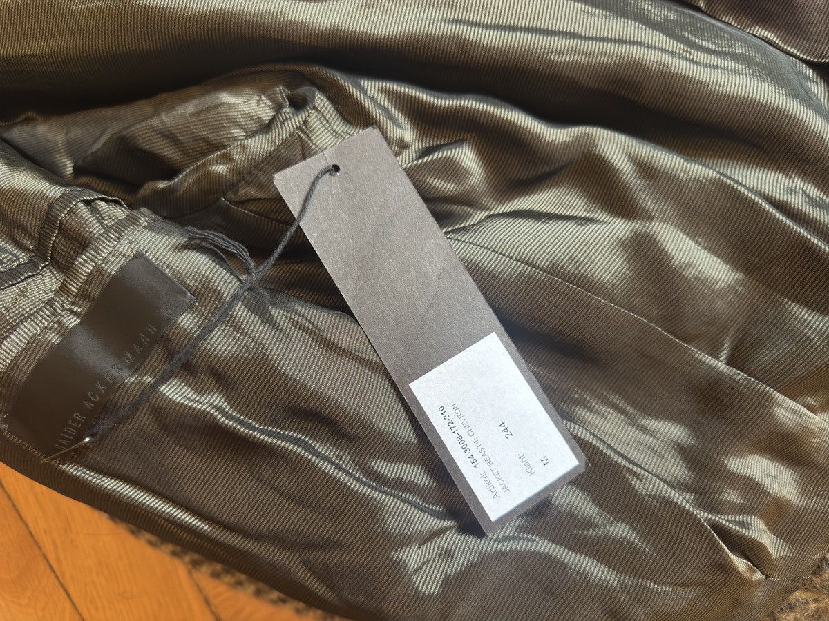 Haider Ackermann FW15 Oversized Biker Bomber in Chevron Alpaca Mohair Size US M / EU 48-50 / 2 - 8 Thumbnail