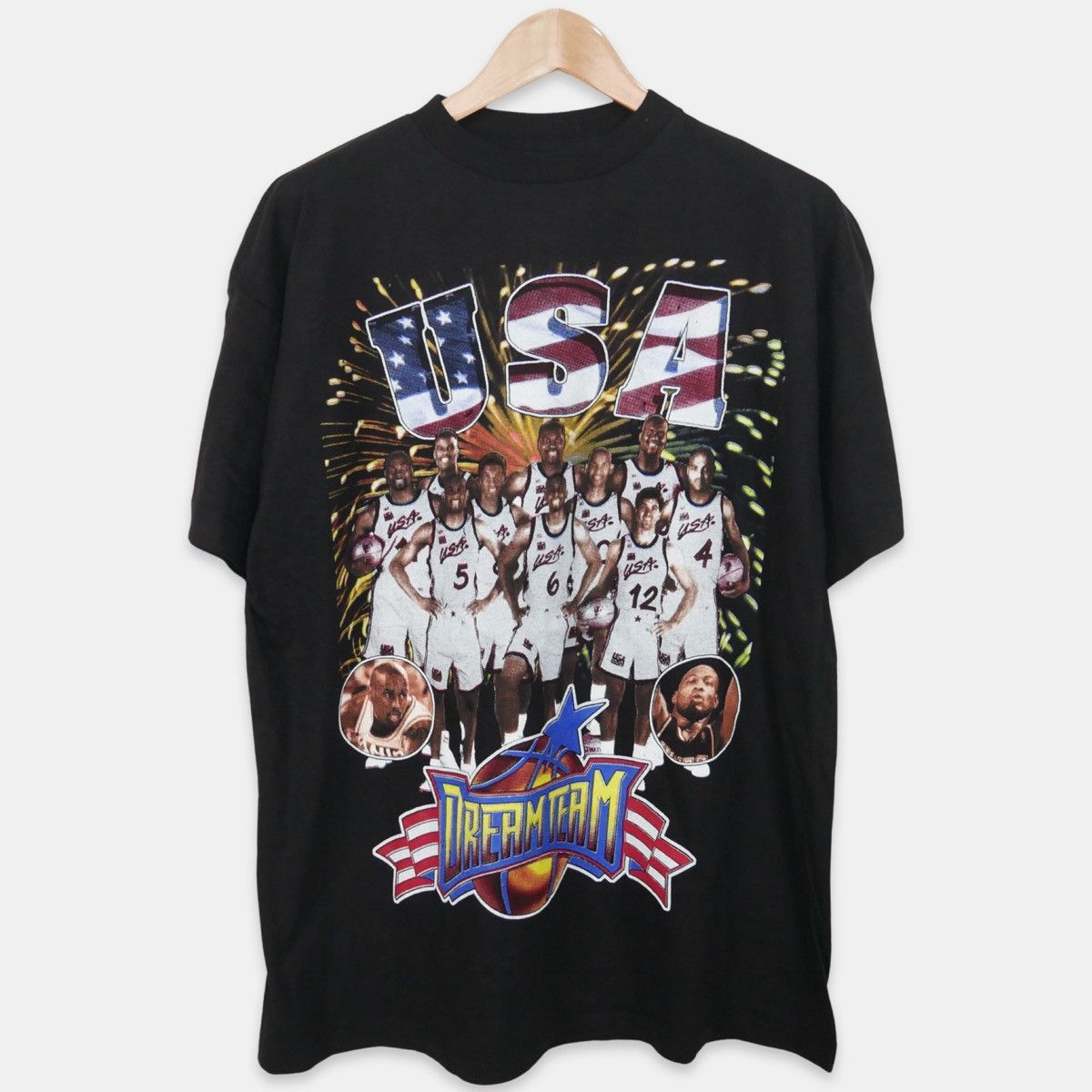 image of Vintage Dream Team 90’S Shirt in Black, Men's (Size XL)