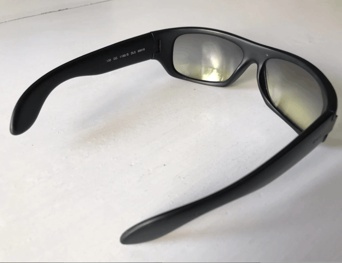 Gucci Gucci Sunglasses Mask Shield Sport Bike Pop Vintage Size ONE SIZE - 3 Thumbnail