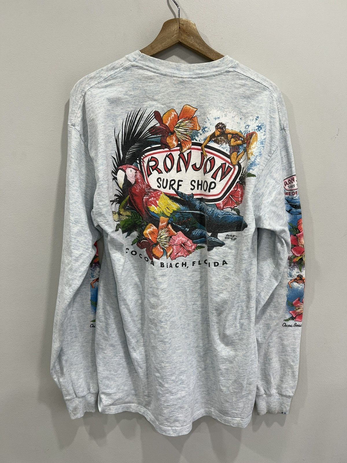 Ron Jon Surf Shop Vintage Ron Jon Surf Shirt longsleeve Size US L / EU 52-54 / 3 - 2 Thumbnail