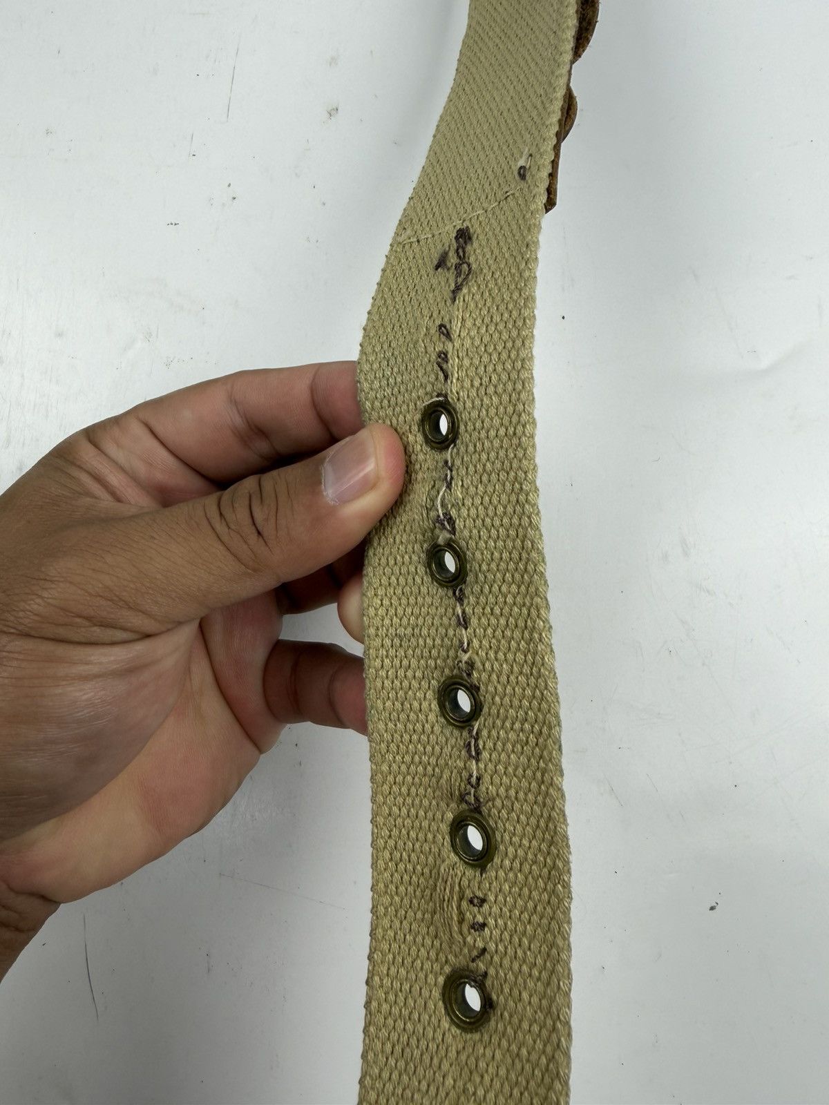Japanese Brand rare design belt made in england tc50 Size 34 - 9 Thumbnail
