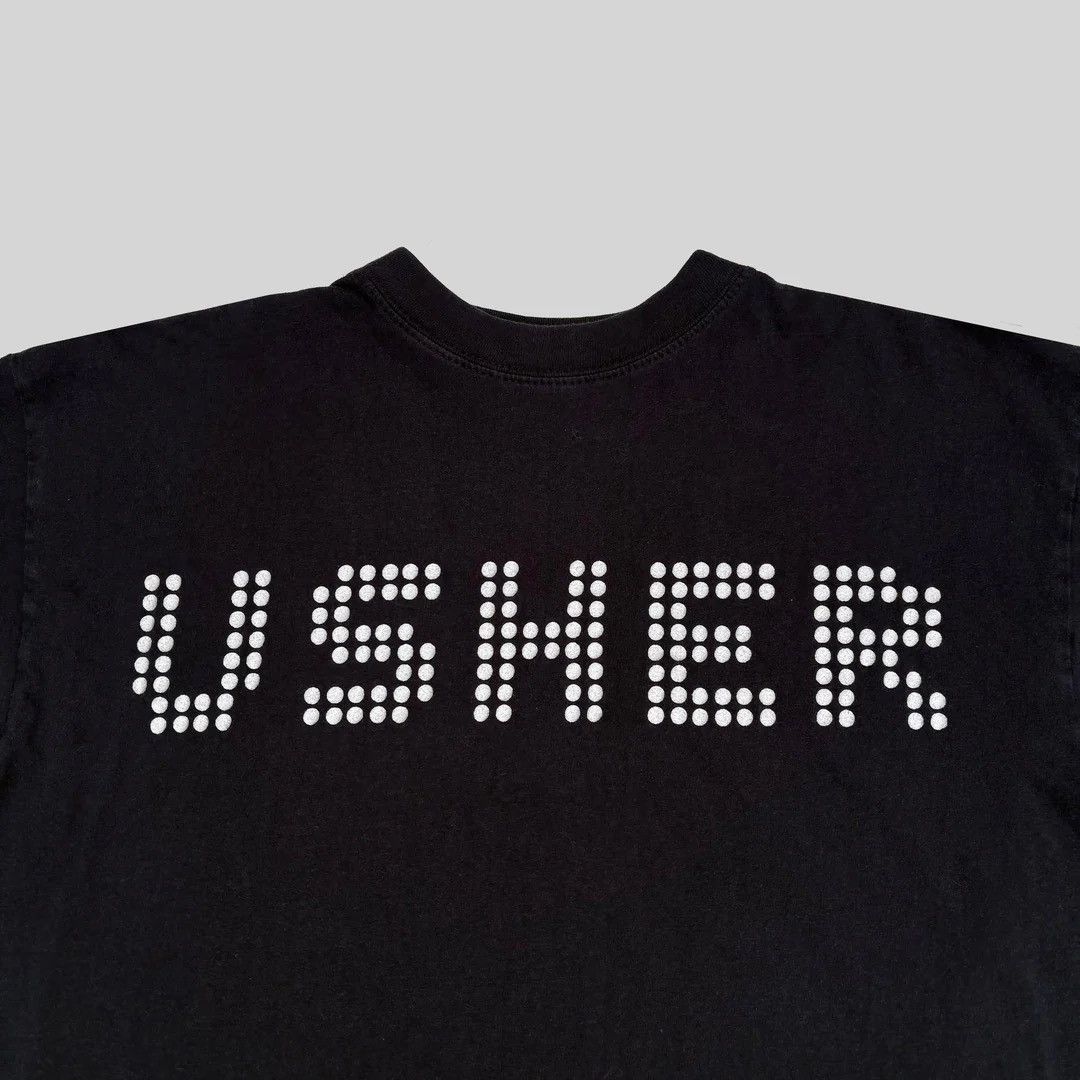 Band Tees Usher 2001 Vintage 8701 Album Promo Logo Band Rare T-Shirt Size US L / EU 52-54 / 3 - 2 Thumbnail