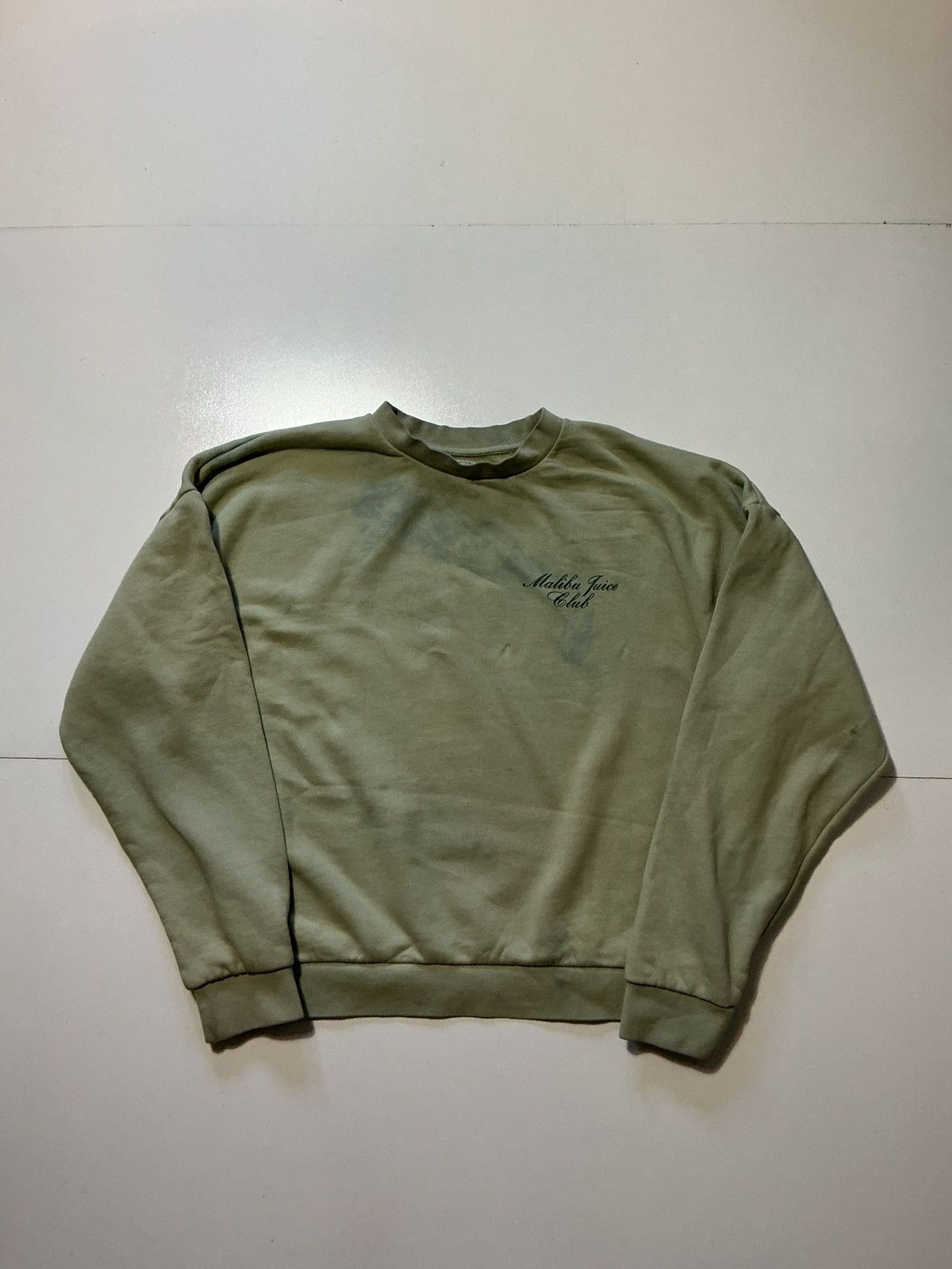 Other Malibu Juice Club Crosscreek Honeydew Palm Tree Sweatshirt Size US XL / EU 56 / 4 - 2 Thumbnail