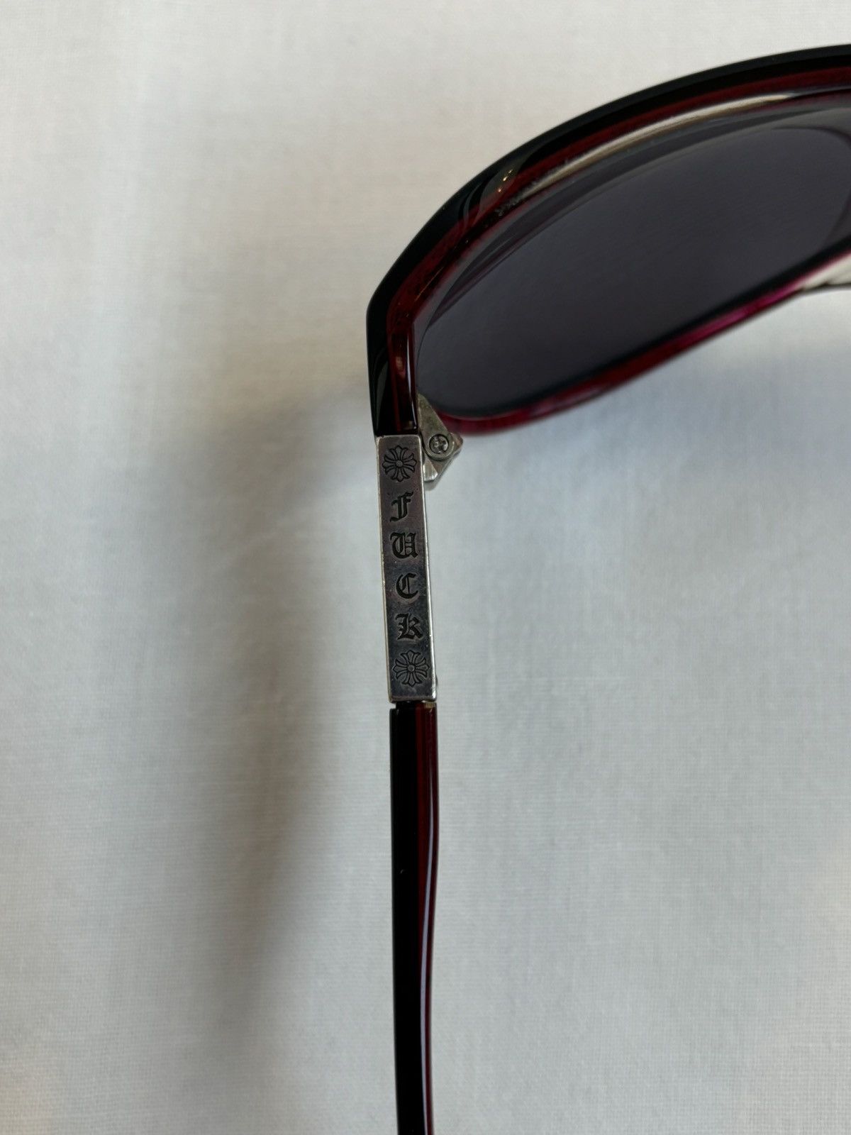 Chrome Hearts Chrome Hearts Erected sunglasses Size ONE SIZE - 7 Thumbnail