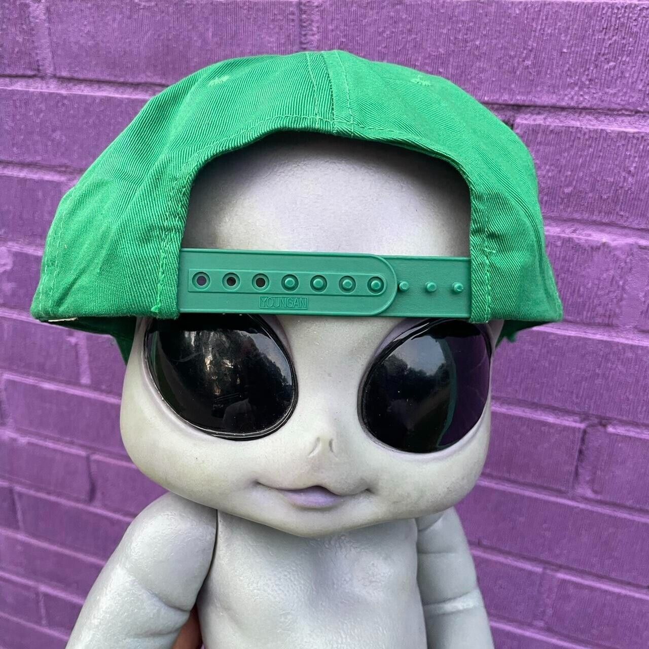 Vintage 90s Vintage Snapback Hat A-Way Nurseries Childcare 80s Retr Size ONE SIZE - 3 Thumbnail