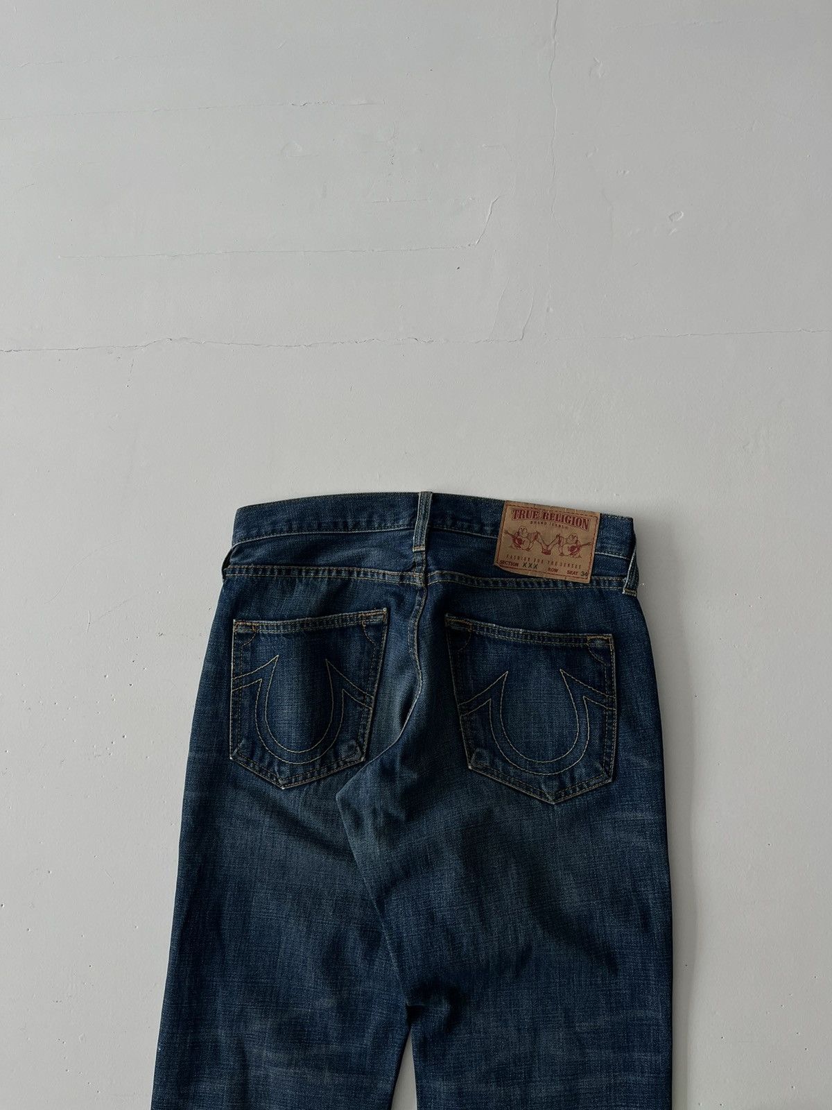 True Religion × Vintage Vintage true religion denim chief keef jeans flare 00s y2k Size US 30 / EU 46 - 6 Thumbnail
