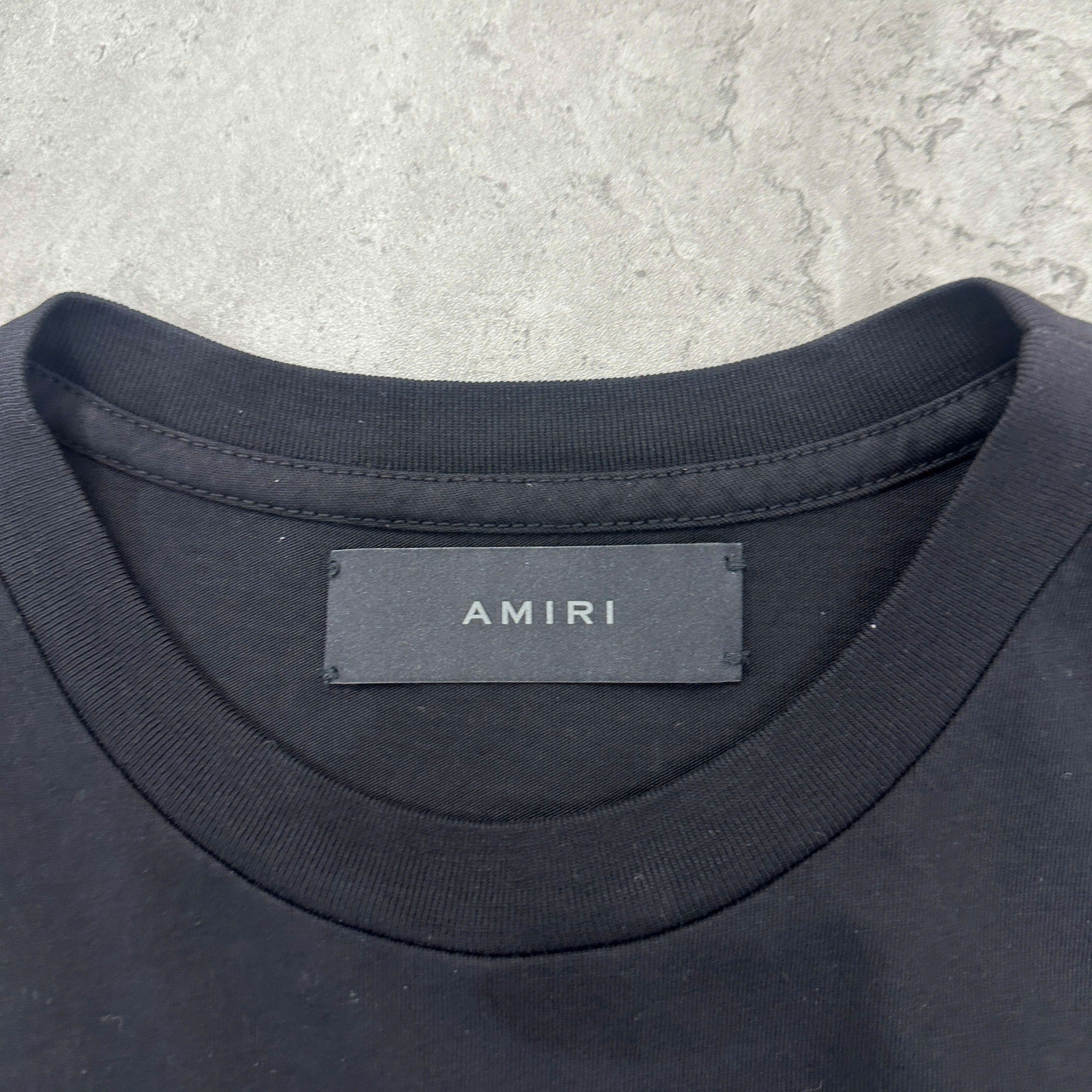 Amiri AMIRI Core Black Blue Tee T-Shirt Size M / US 6-8 / IT 42-44 - 7 Thumbnail